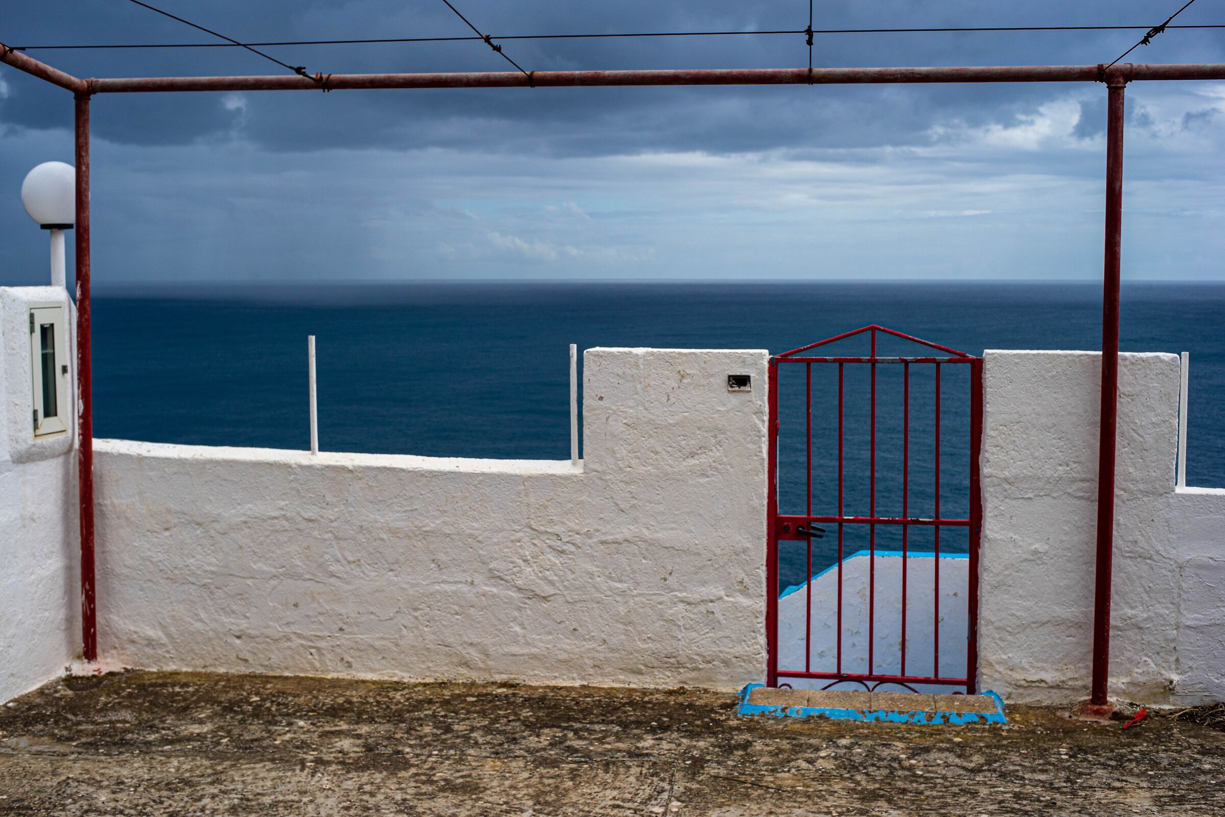 Cancello vista mare