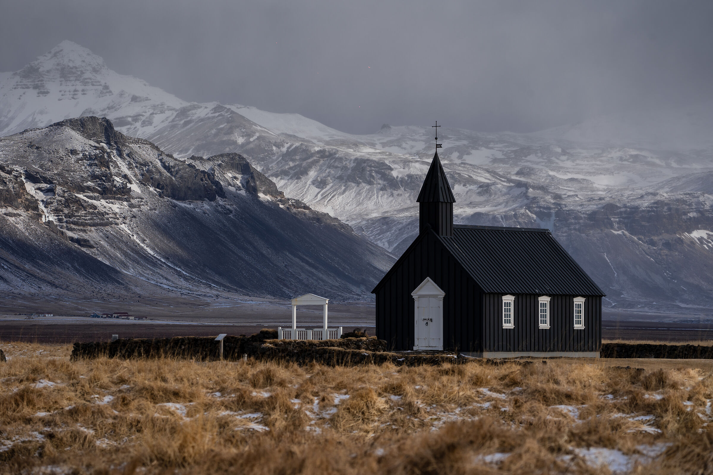 Black and solitary church