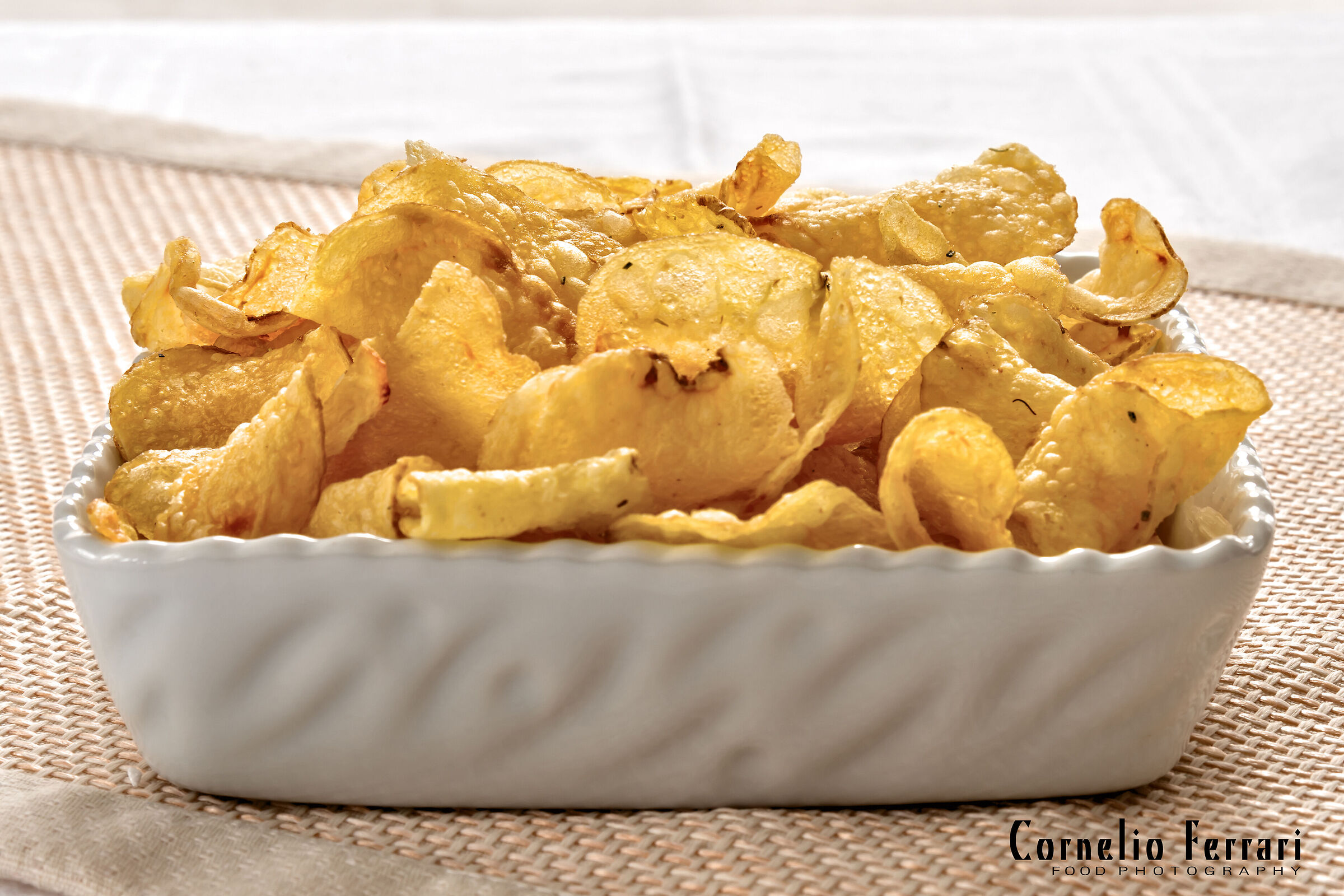 patatine aperitivo taglio classico