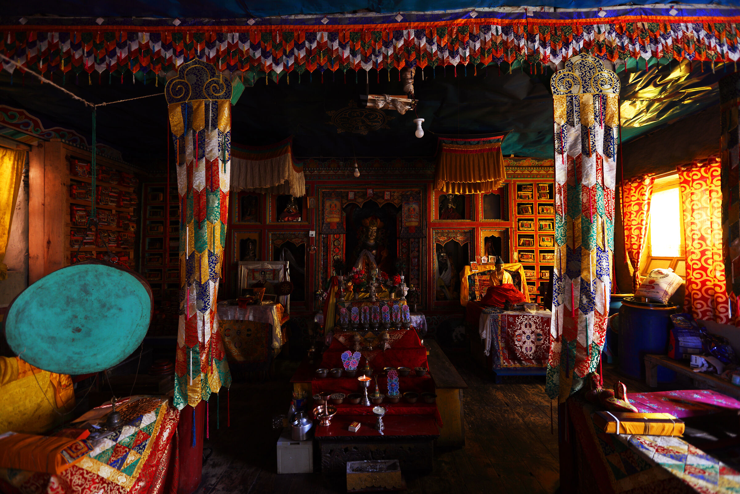 Bon monastery in Phu