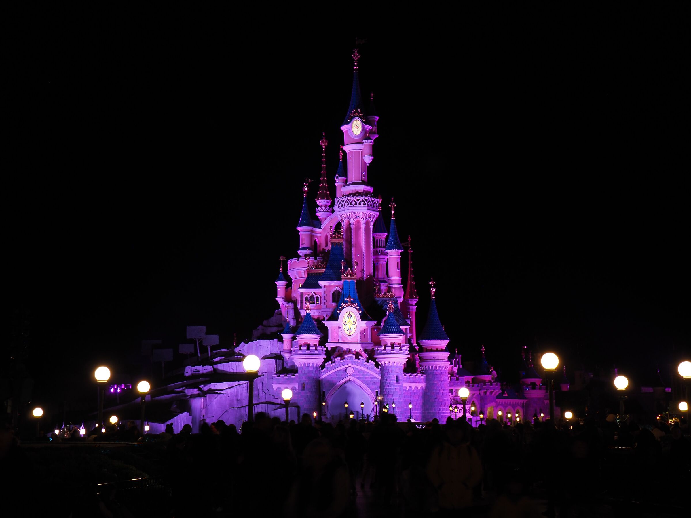 Castello Disney notte