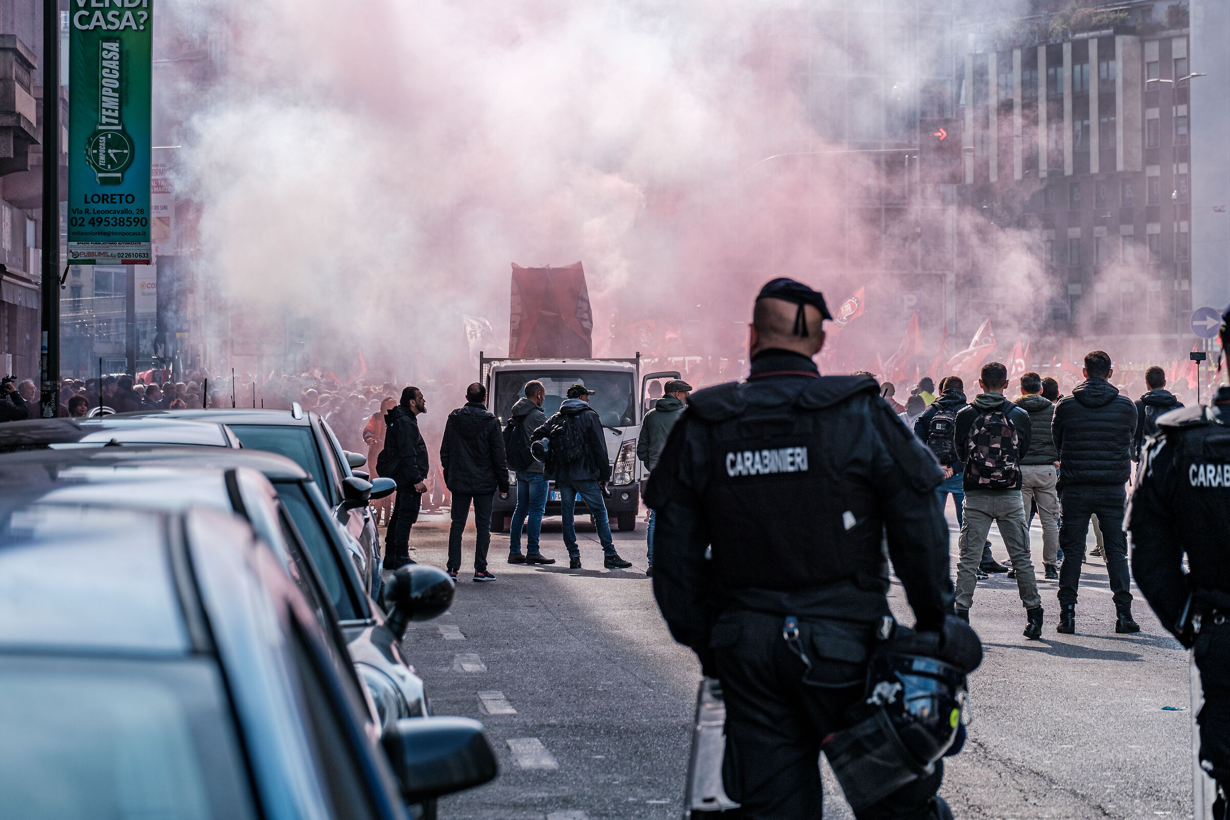 Corteo commemorazione Dax - 18 Marzo Milano