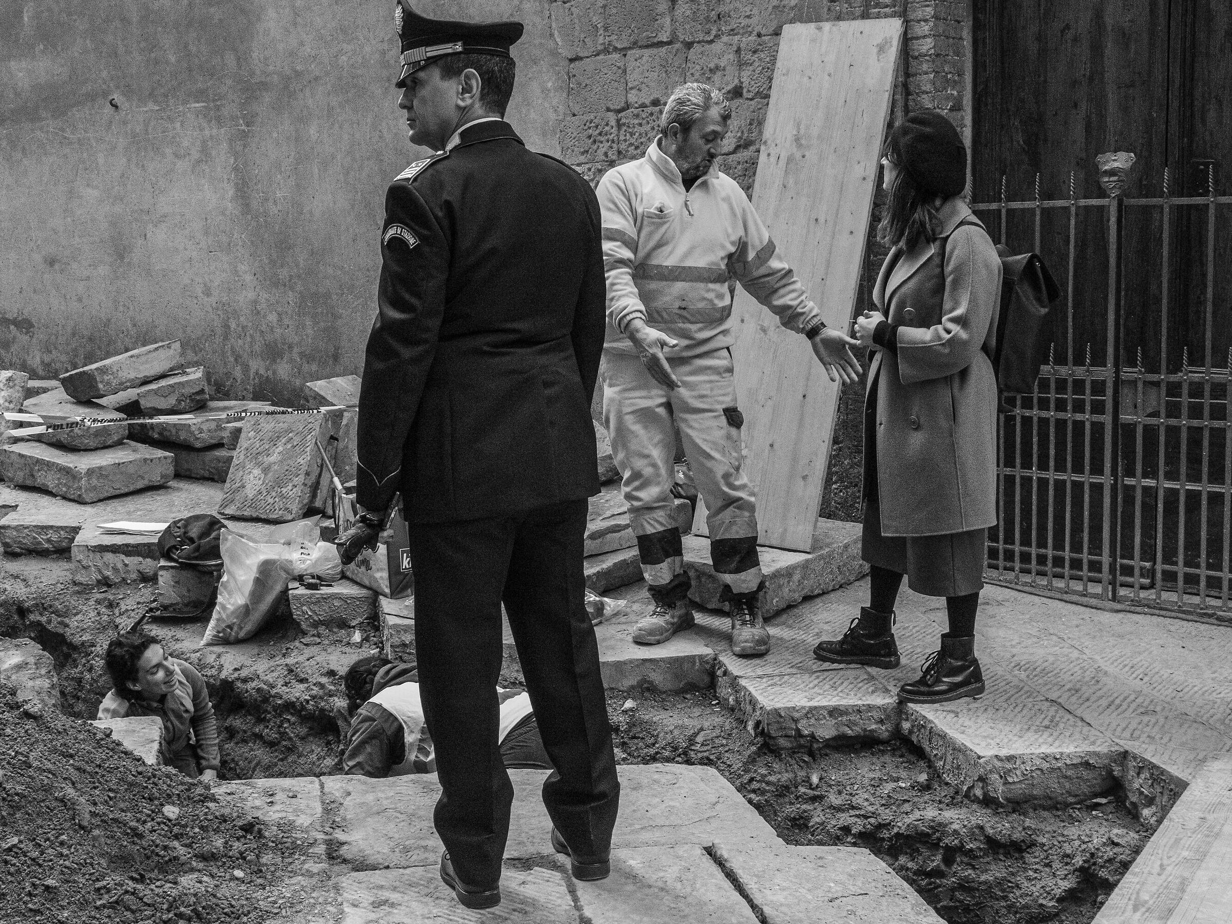 Siena. Scoperta tomba medioevale