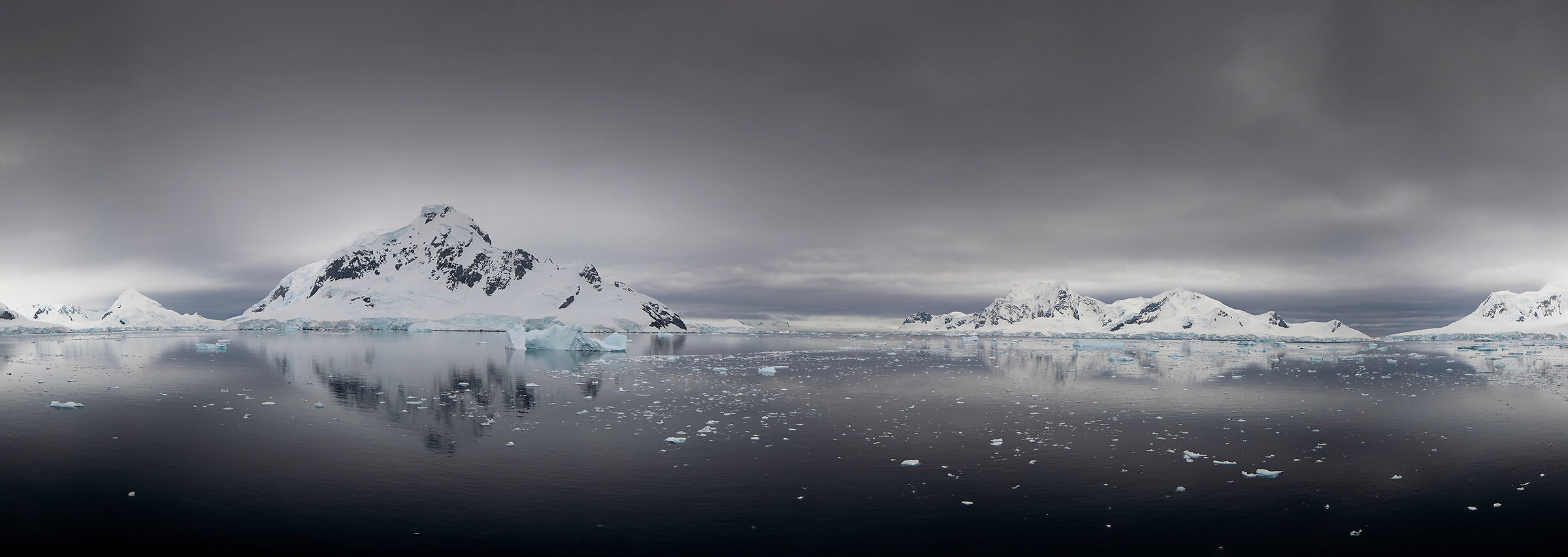 Overview at Paradise Bay Antarctica
