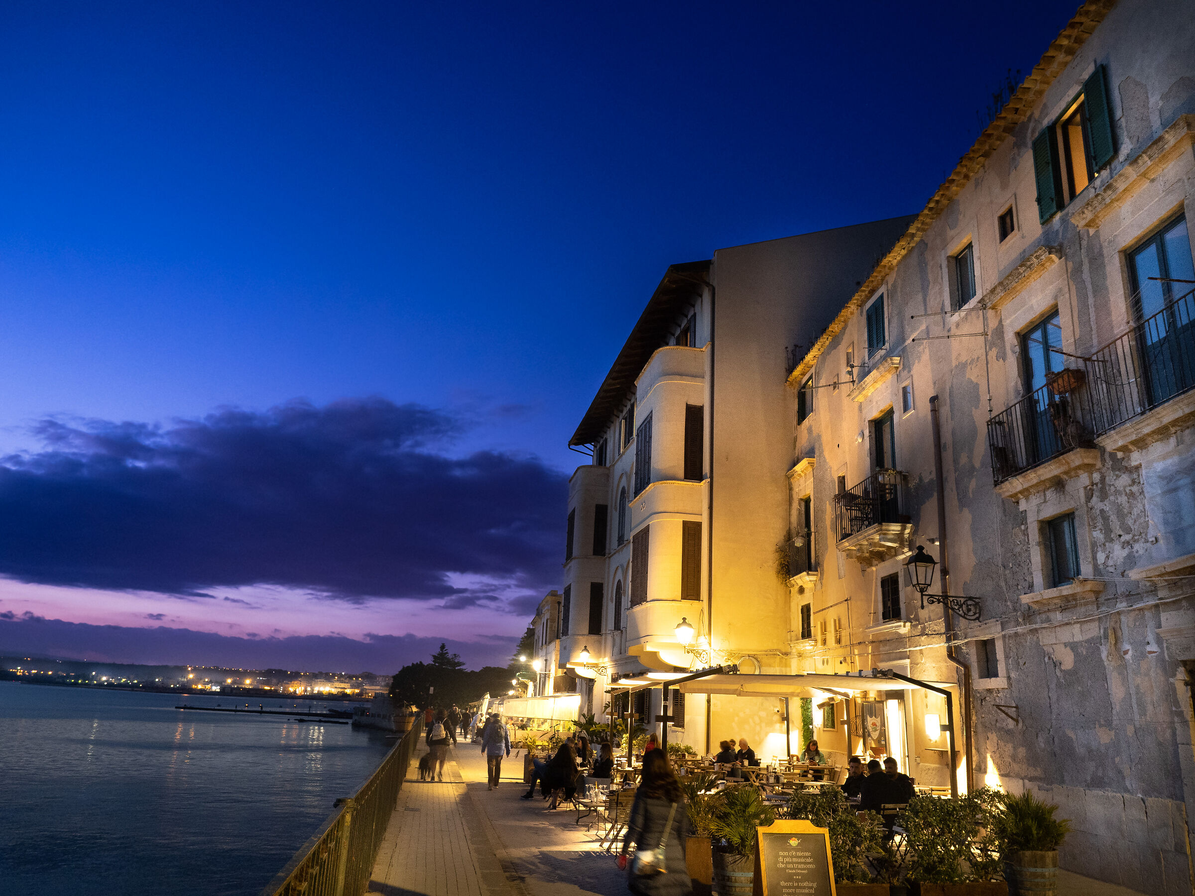 Siracusa al tramonto