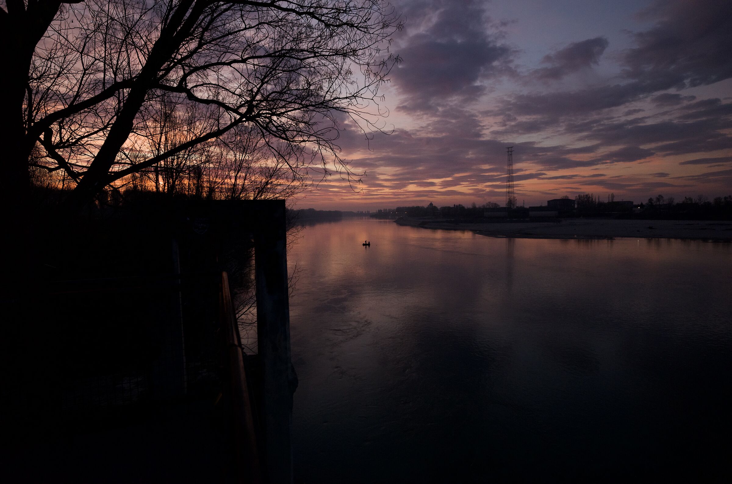 Sunrise on the river