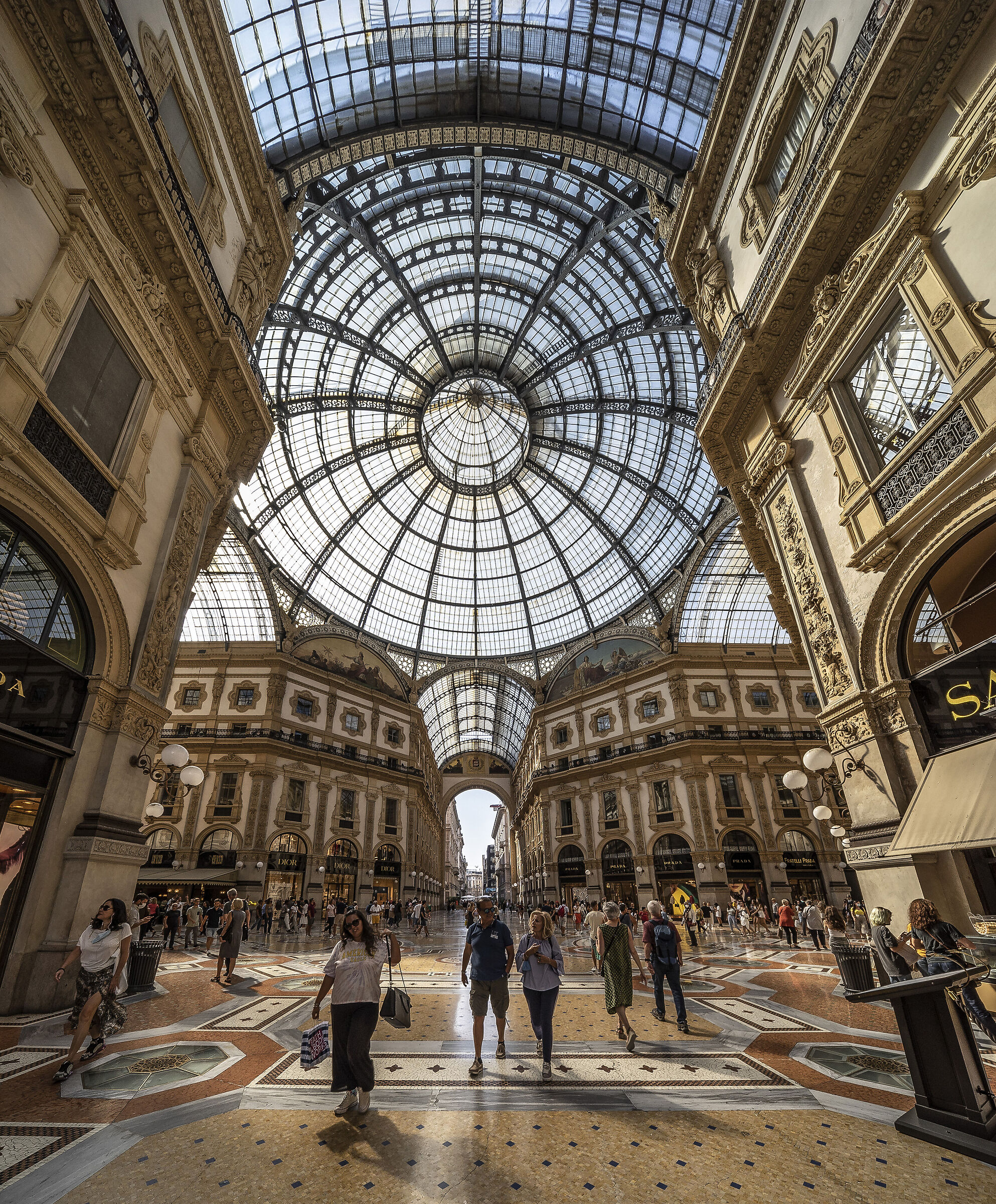 Galleria Vittorio Emanuele II - 3 settembre 2021, 15:32