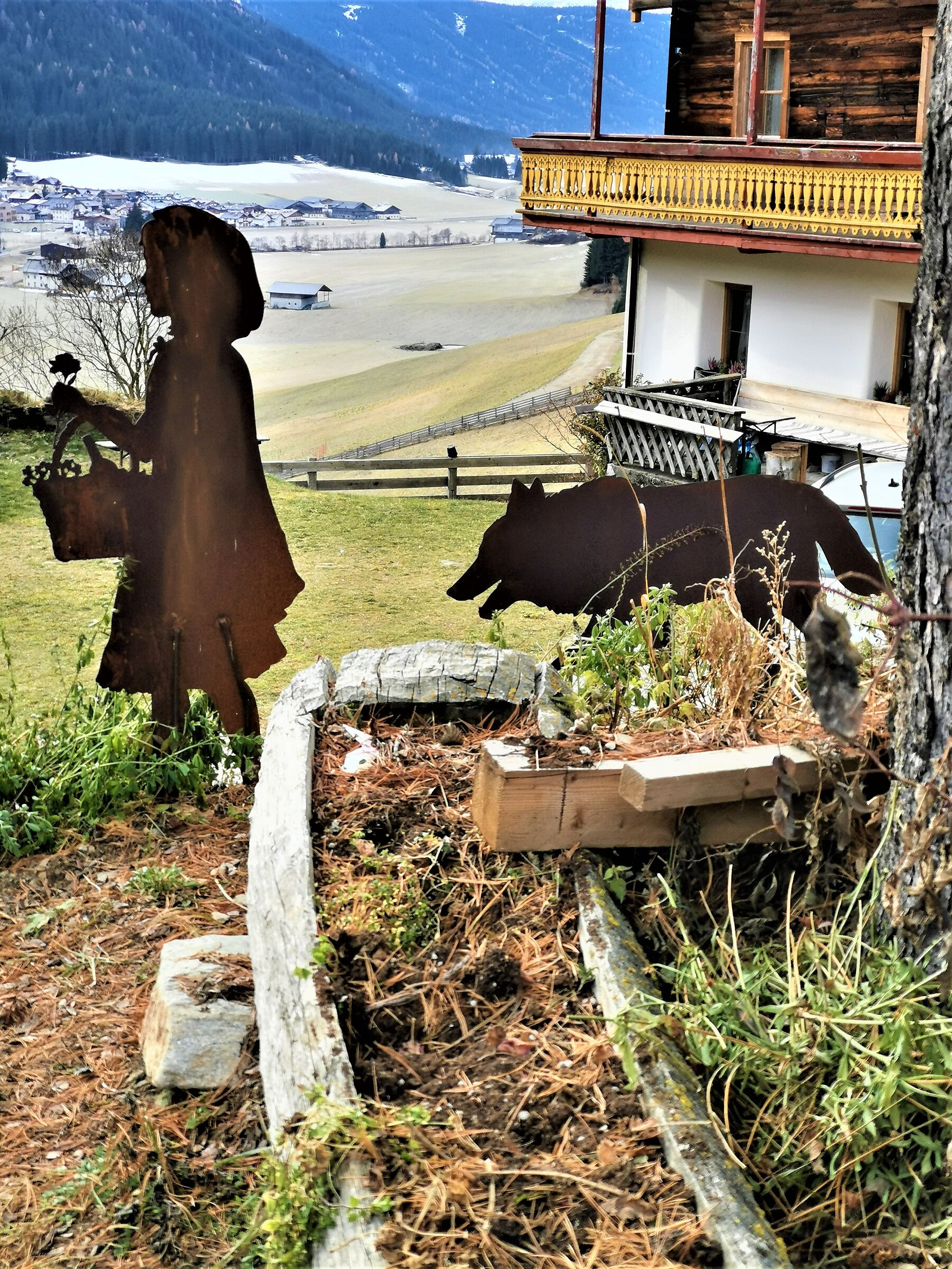 Ho incontrato Cappuccetto rosso ed il Lupo.