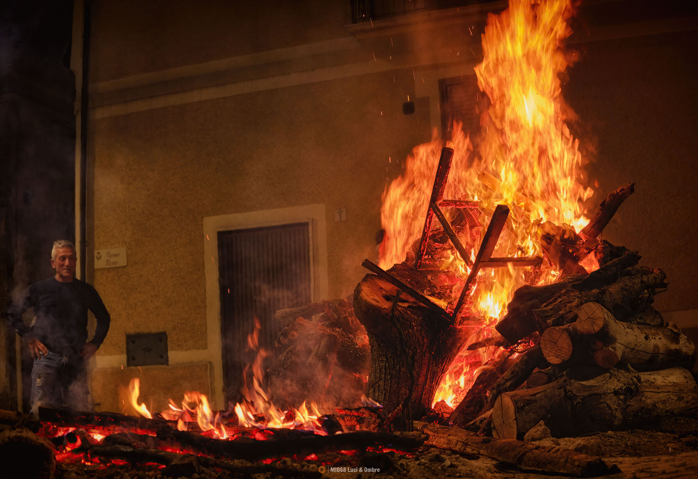 Falo' di S.Giuseppe in Basilicata
