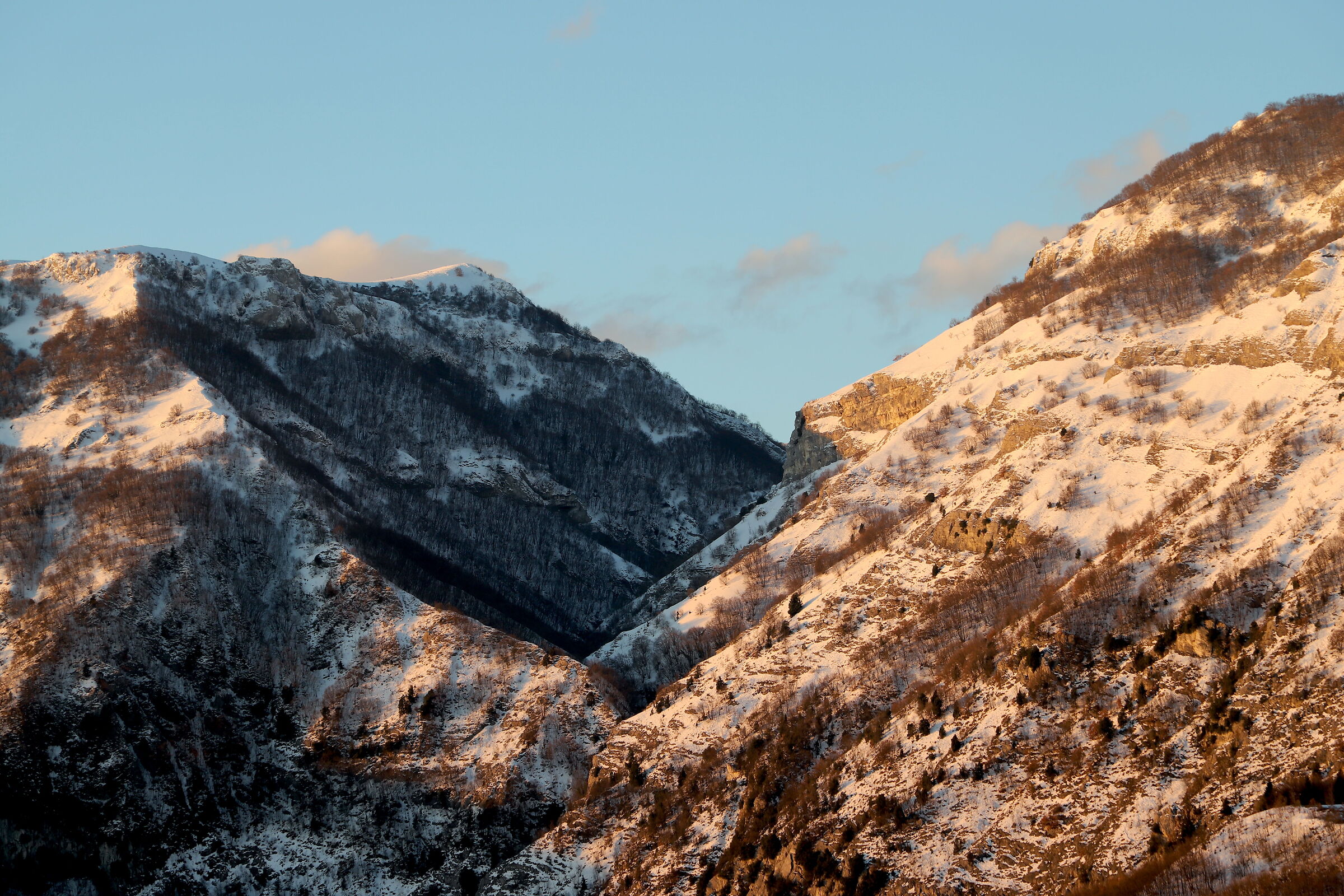 Valle del torrente Schiavone