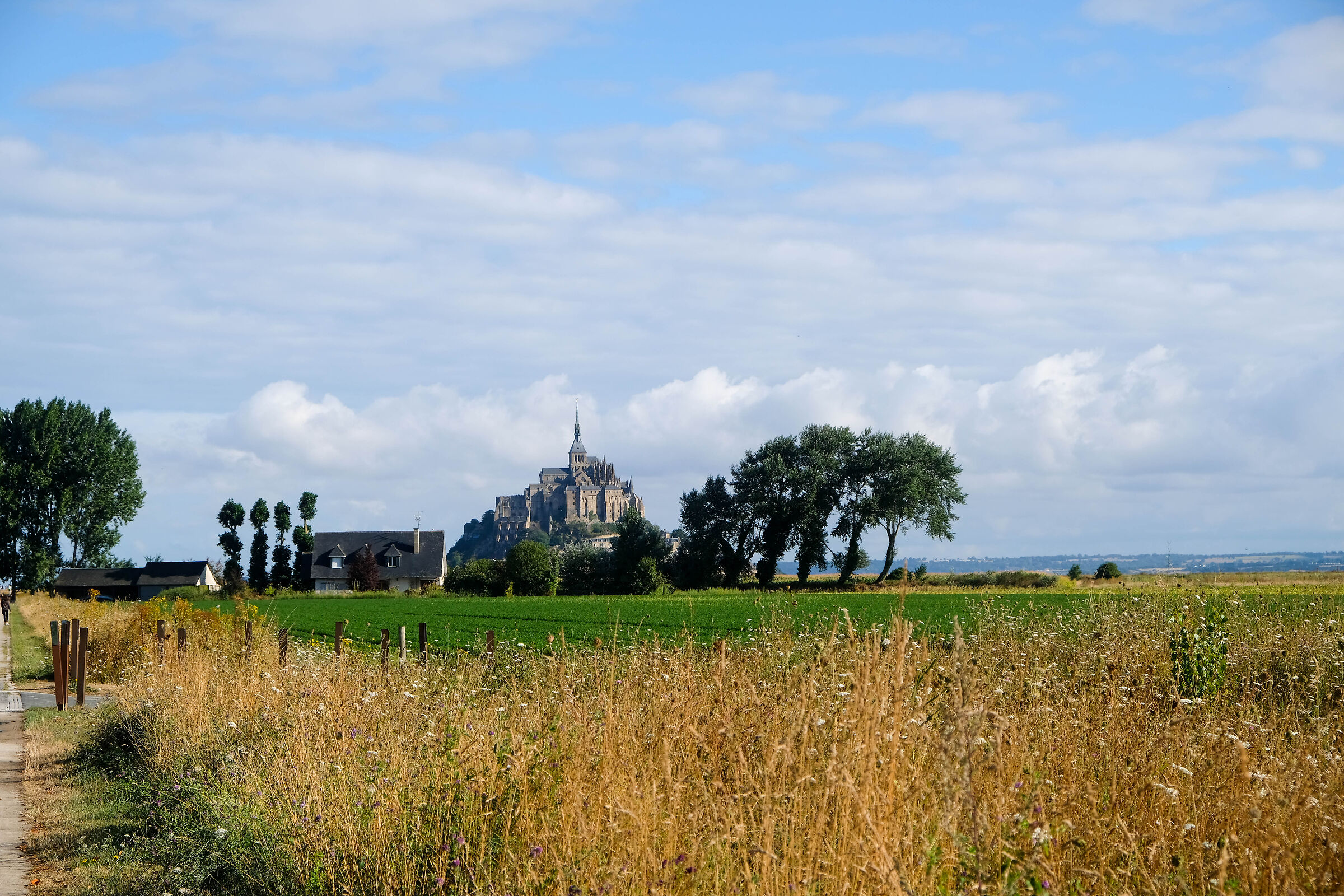 mont saint michel dopo la tempesta