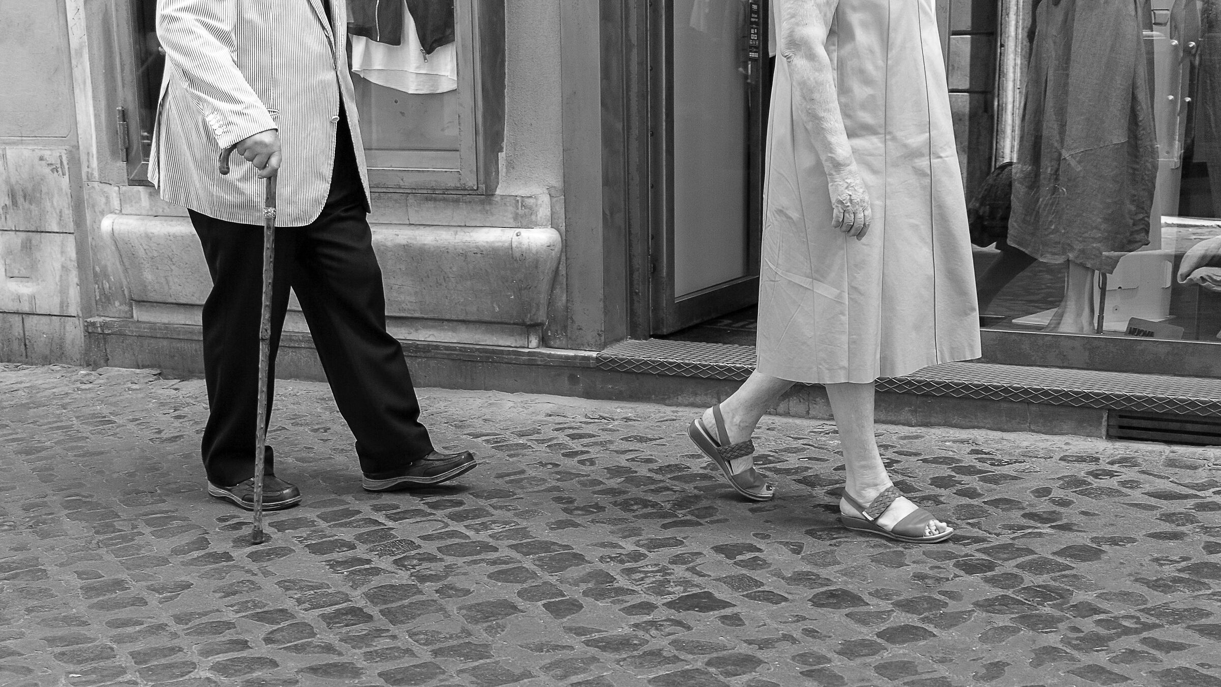 The steps of the passing of time...