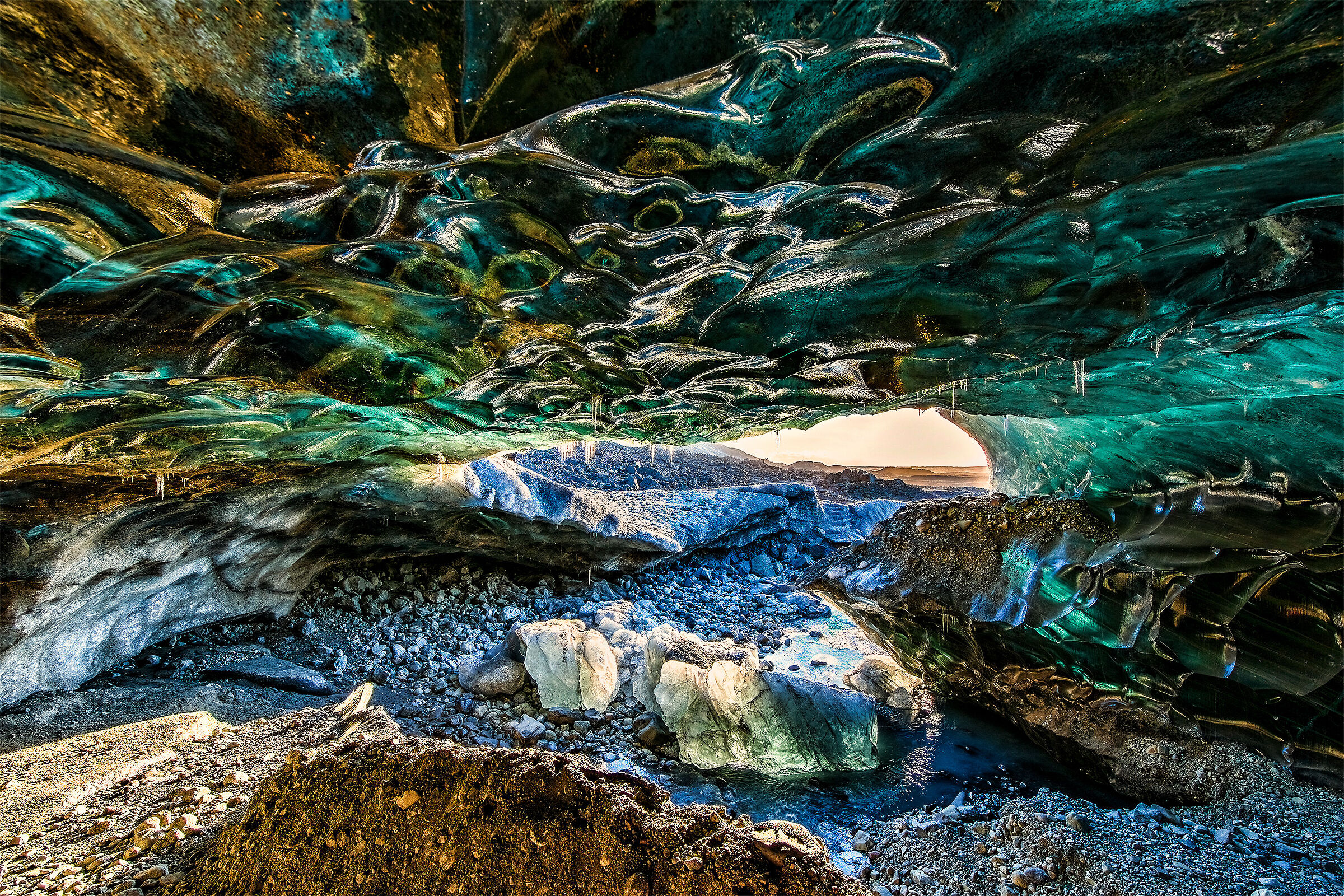 Ice cave Islanda