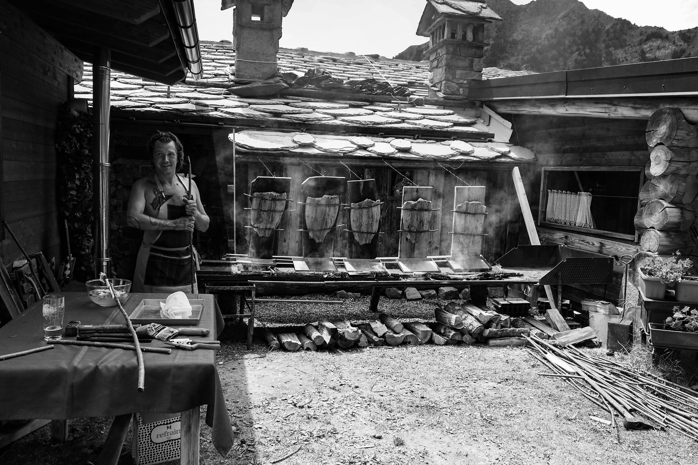 Affumicatura Salmoni