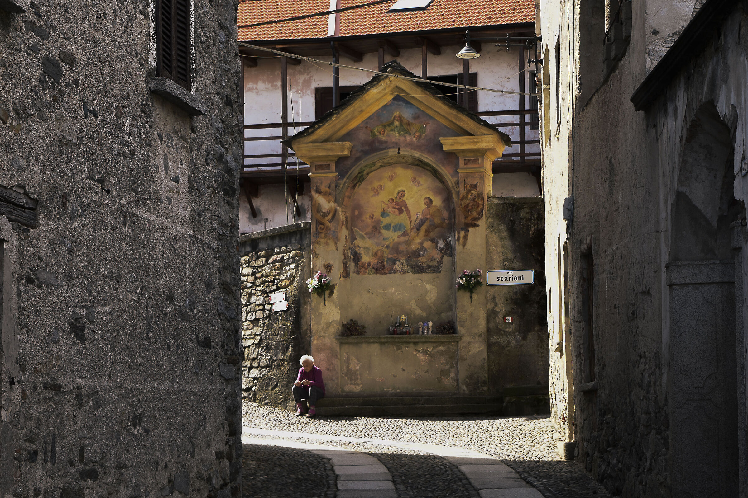 Scaldarsi ai primi raggi di sole