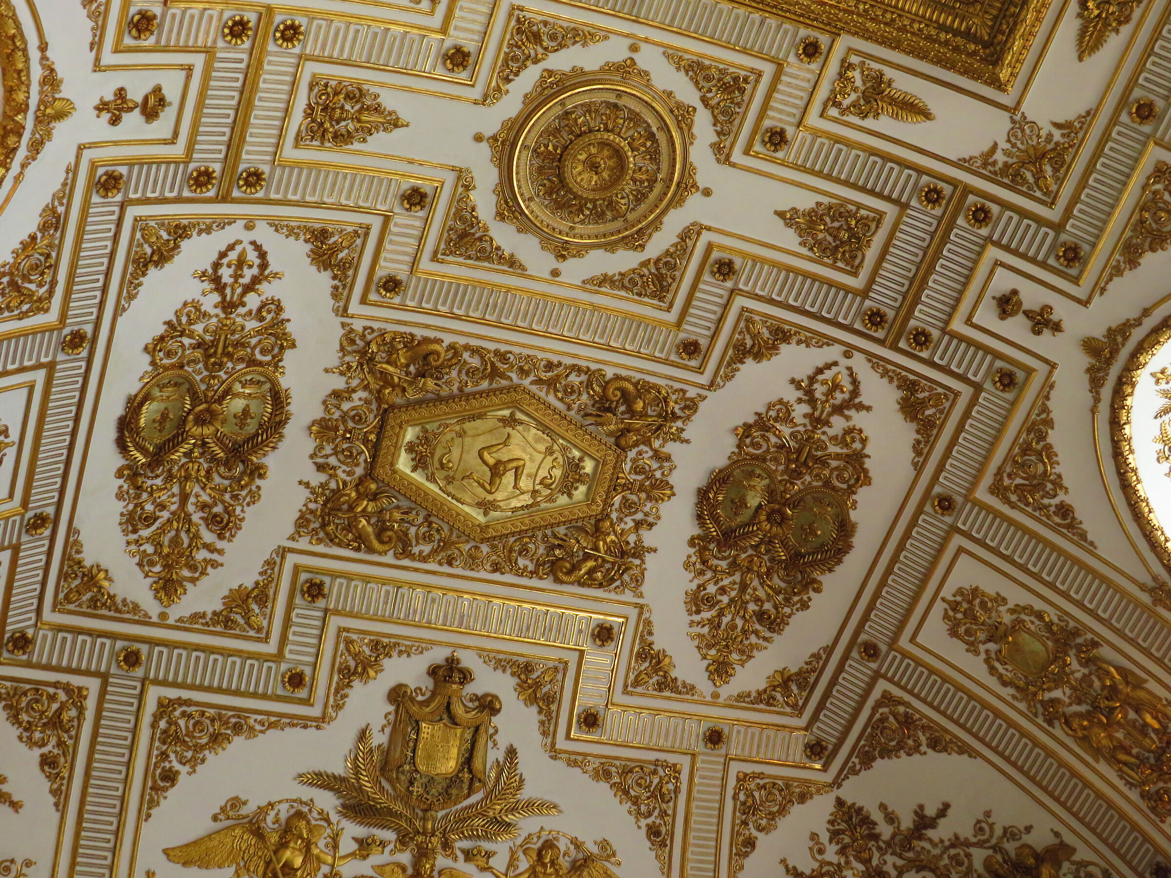soffitto della Reggia di Caserta