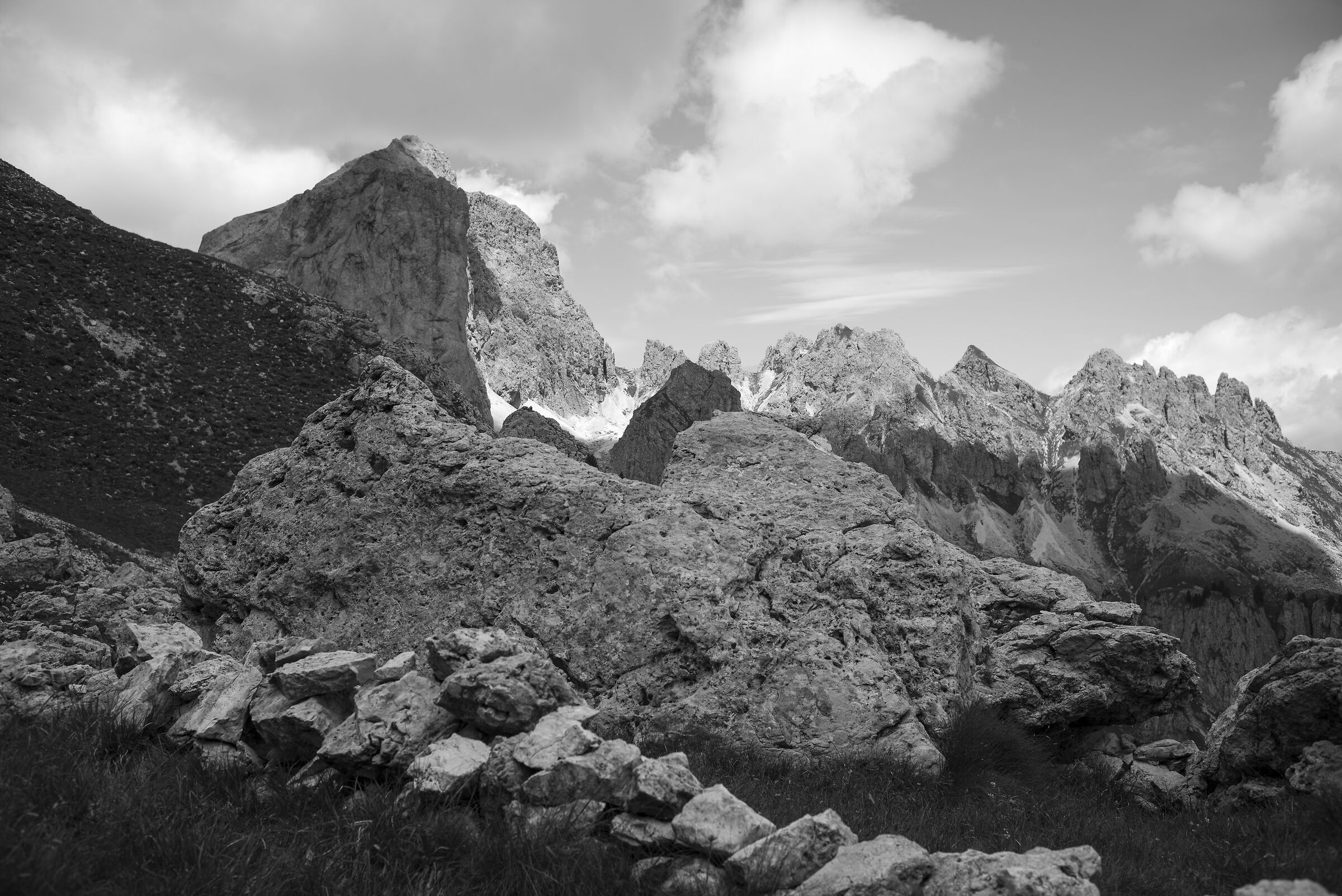 Dolomites Catinaccio group