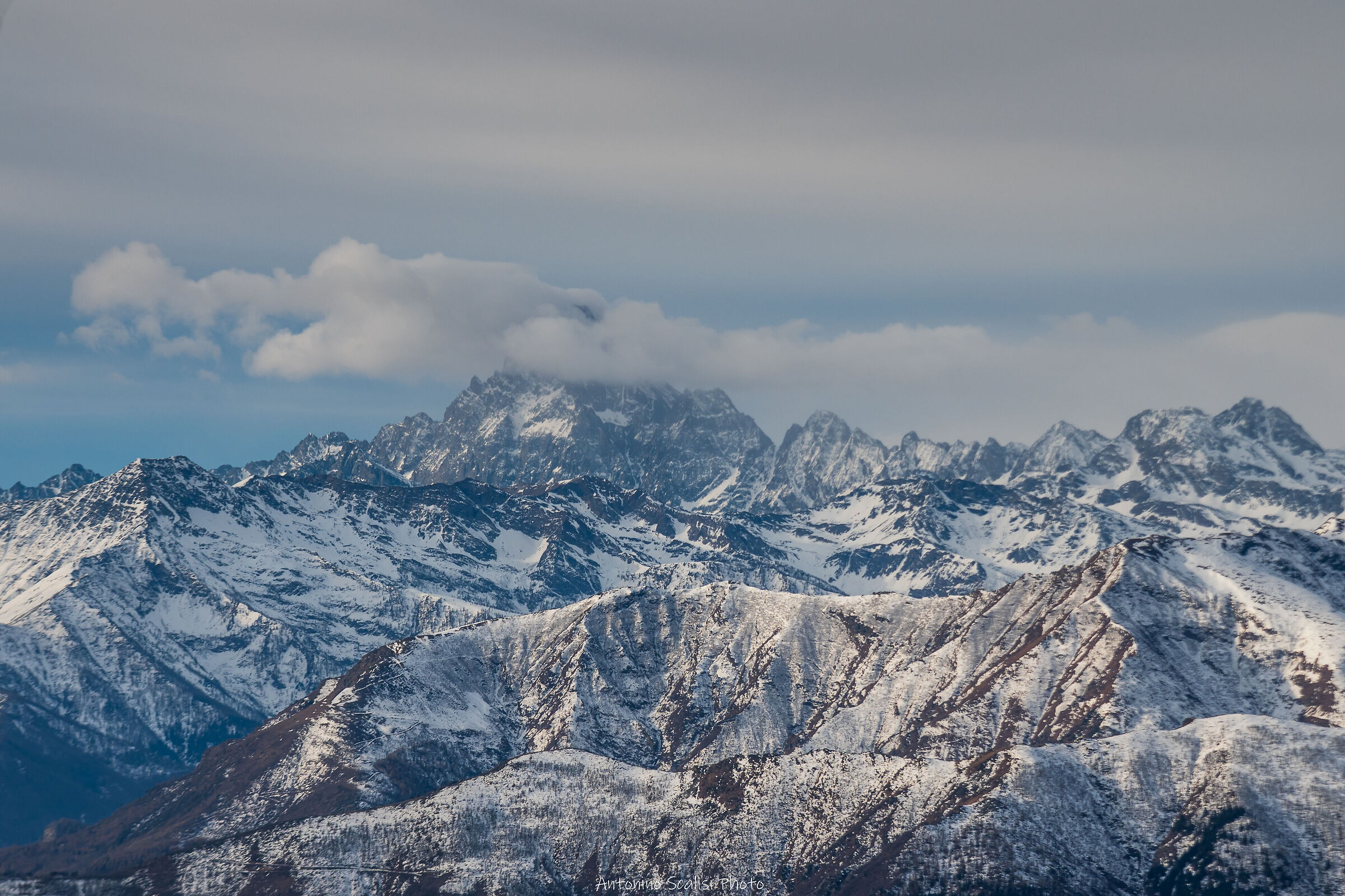 Il Monviso (vista da punta Aquila)