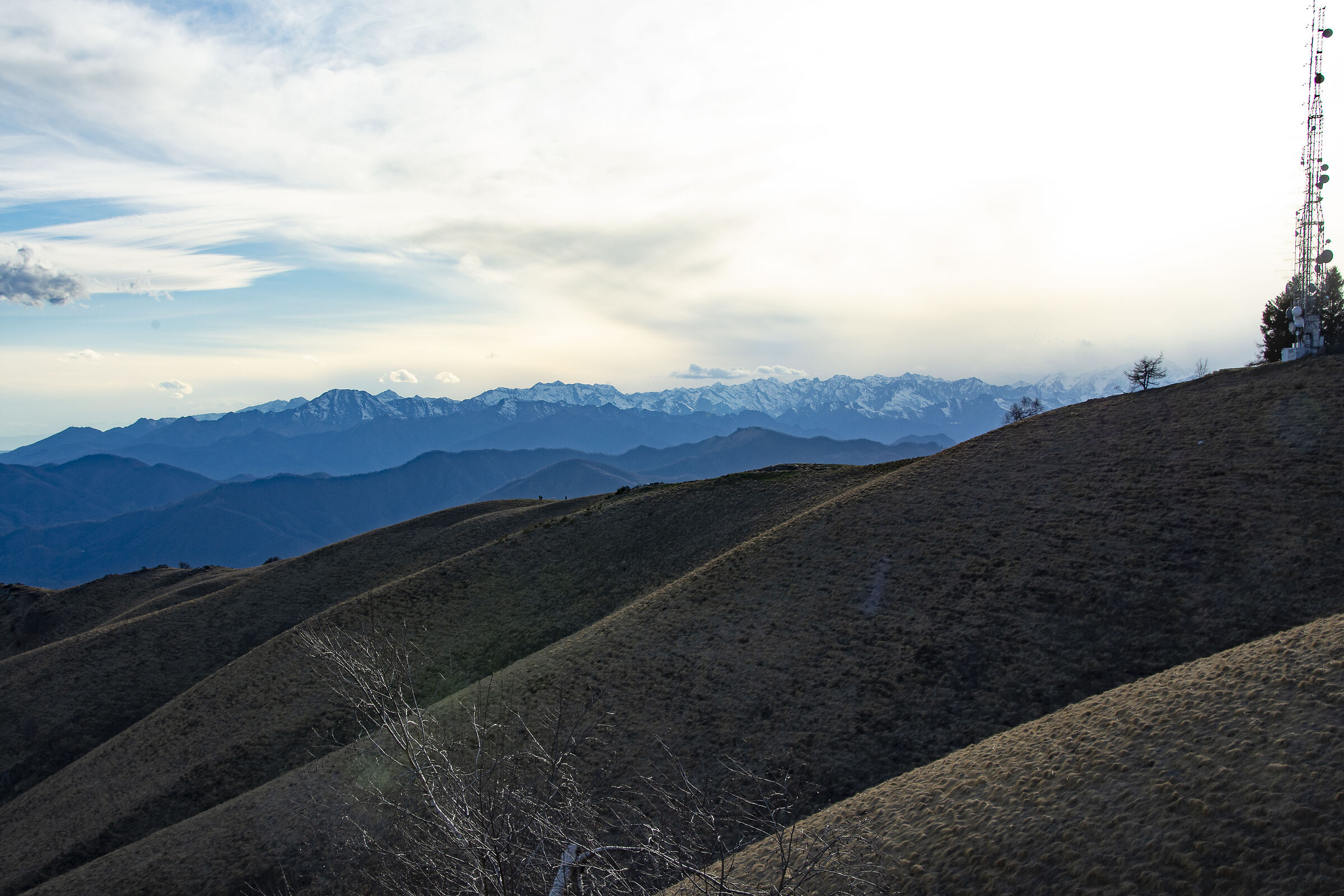 After sunset from Mottarone