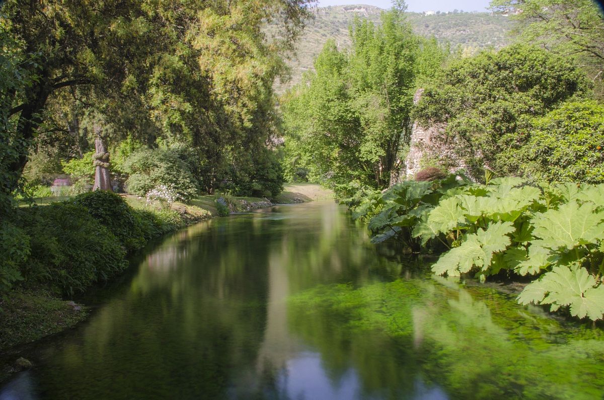 L'acqua, l'elemento principale dei Giardini