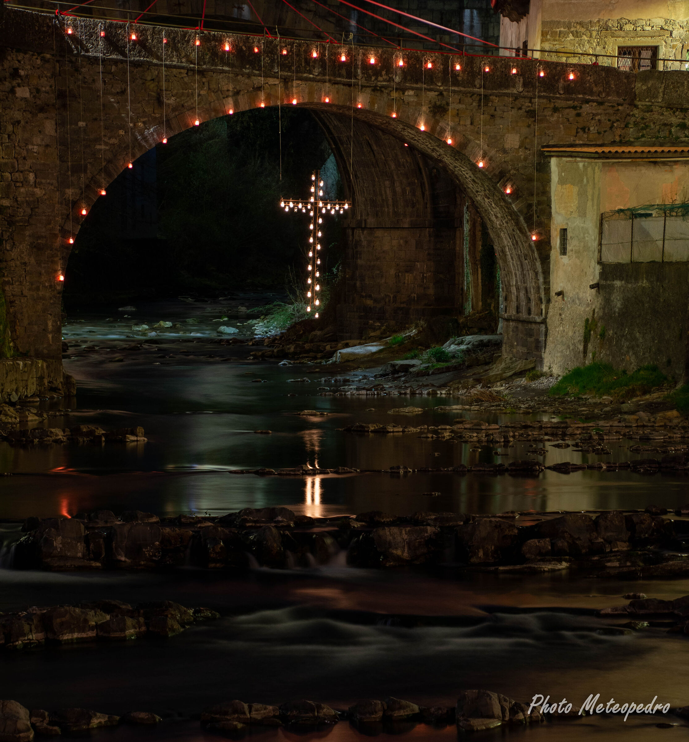 Night in San Giovanni Bianco