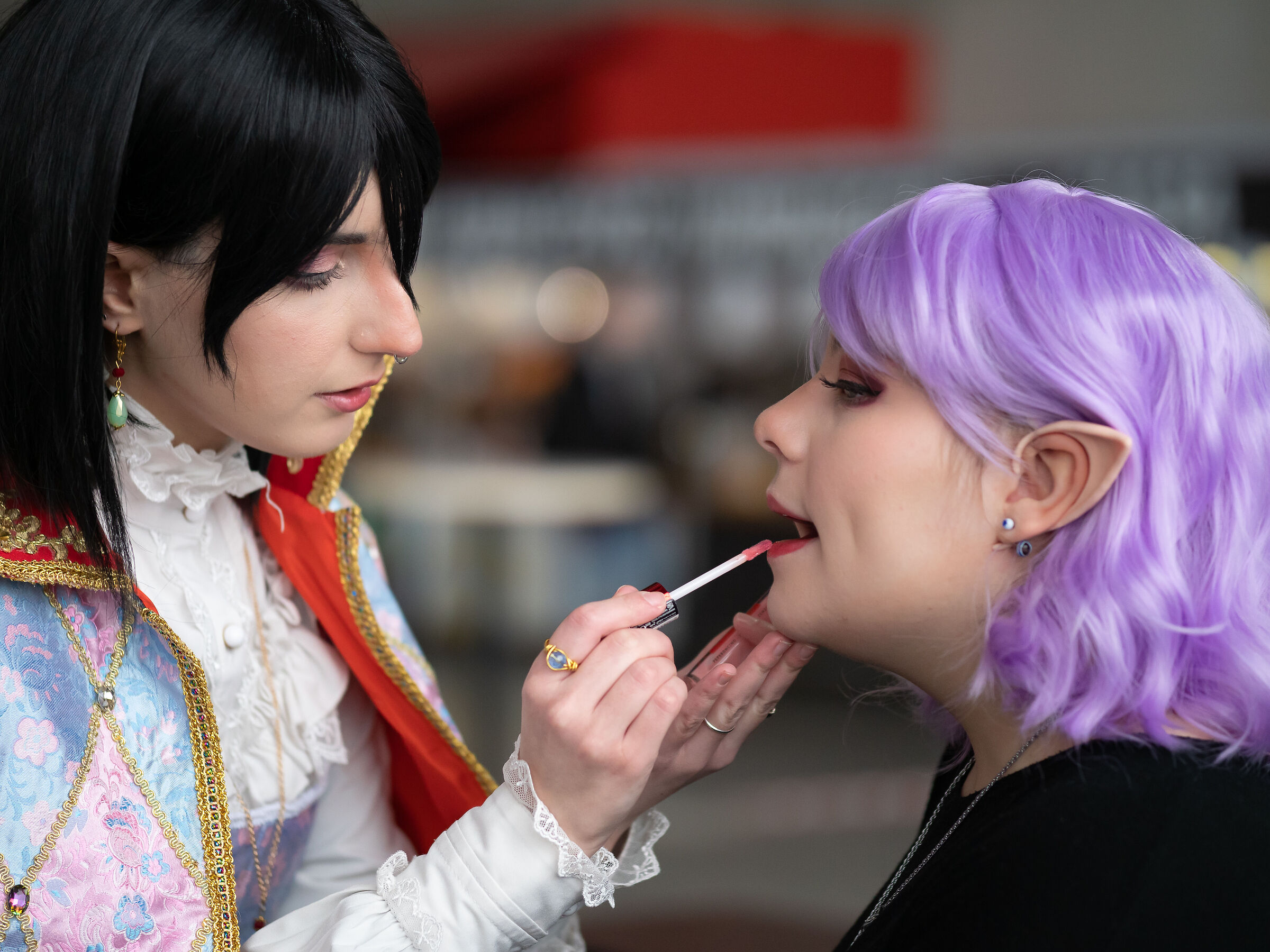 Gli ultimi ritocchi.