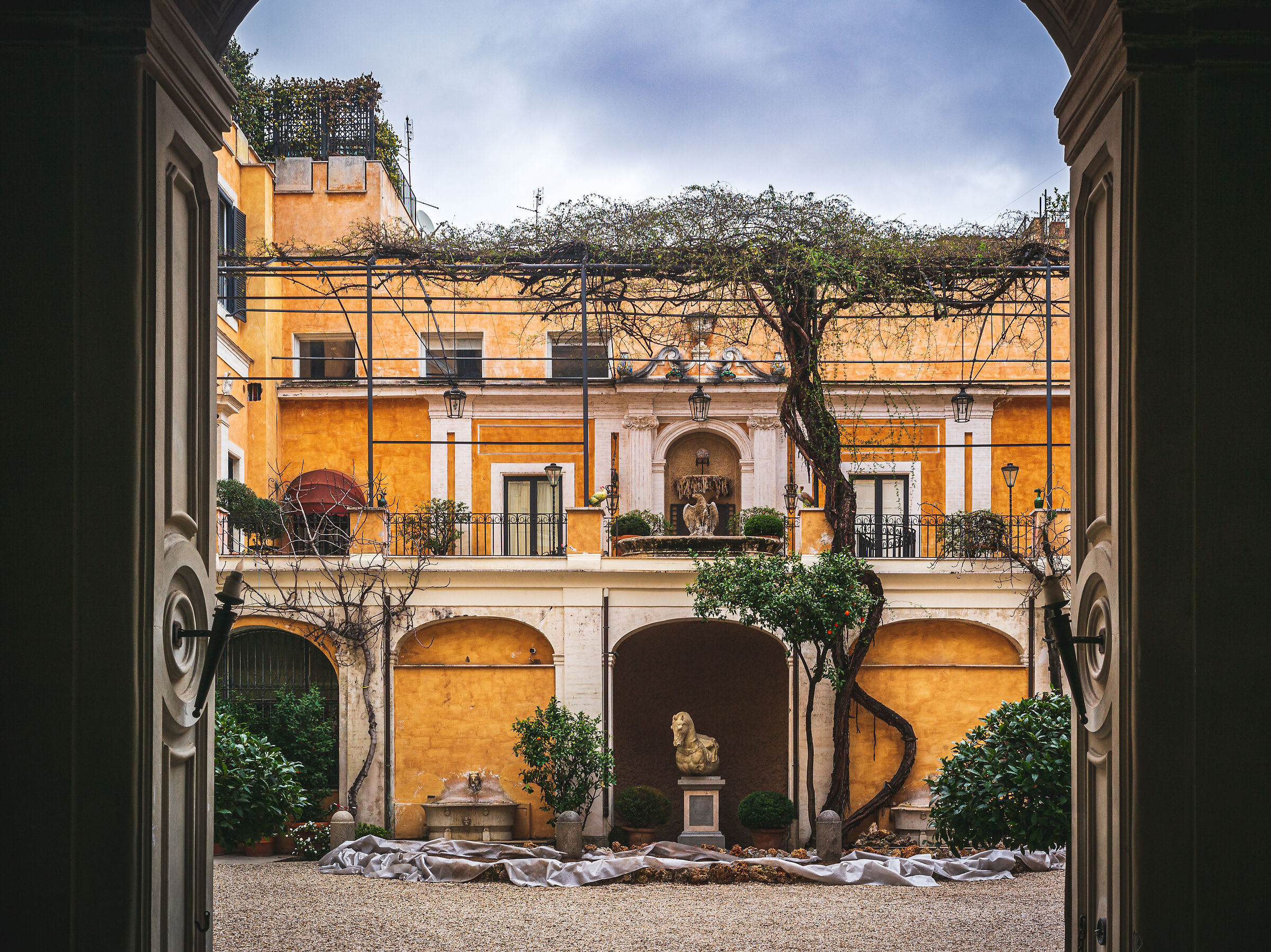 Roman Courtyard