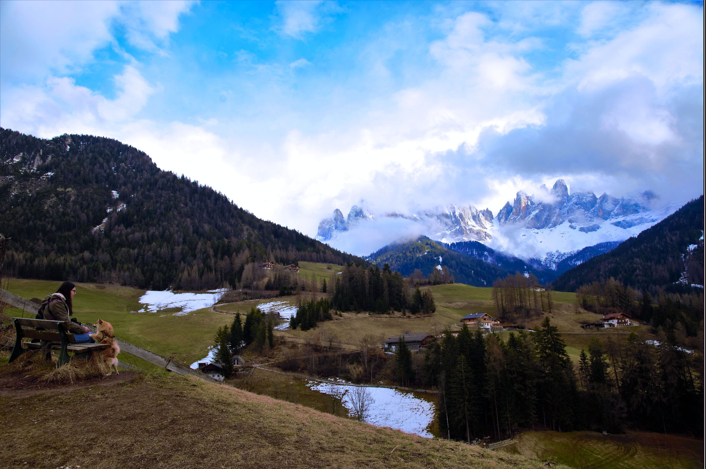 Ana ed il suo cagnolino