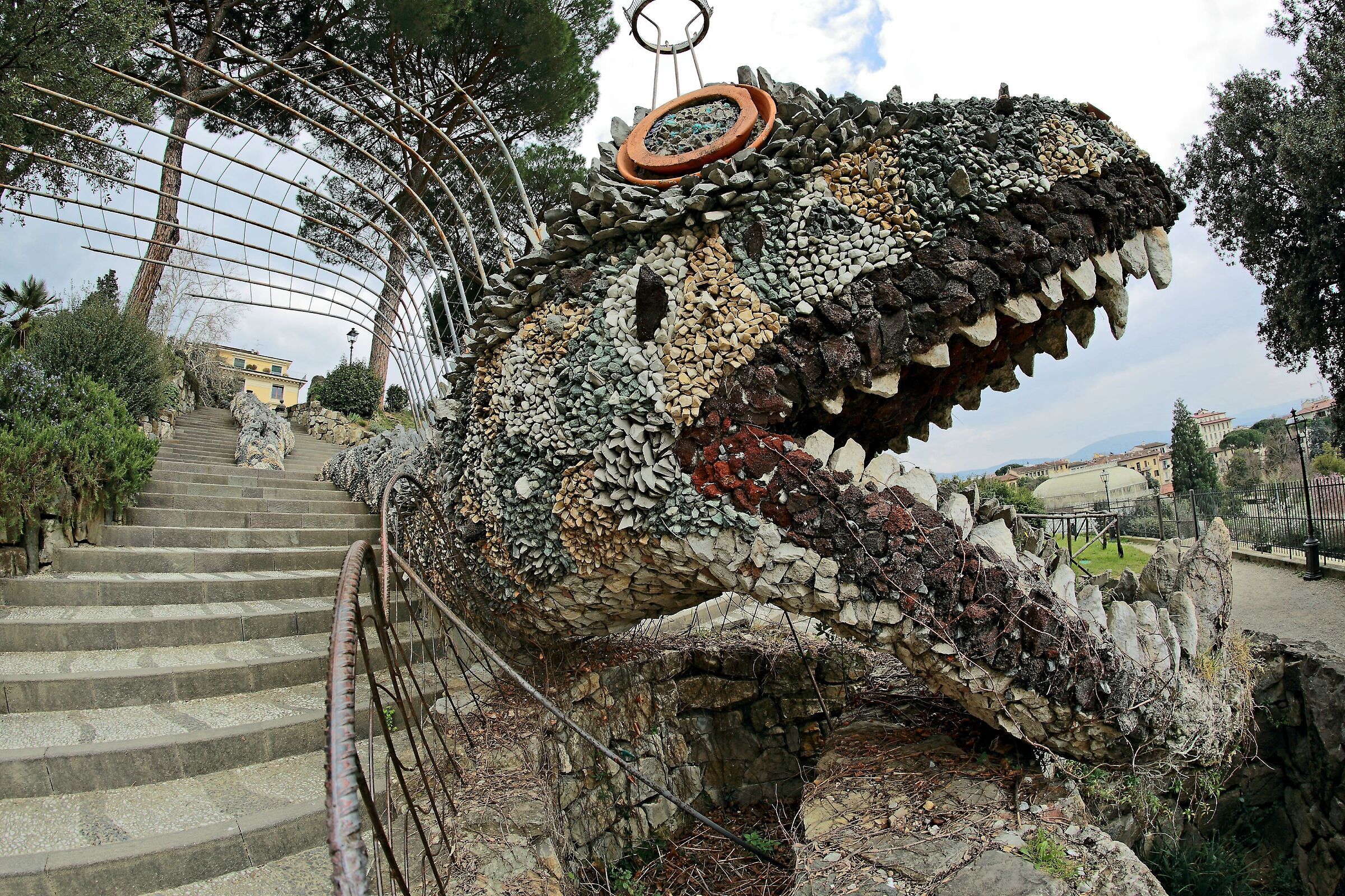 The dragon that watches over Florence