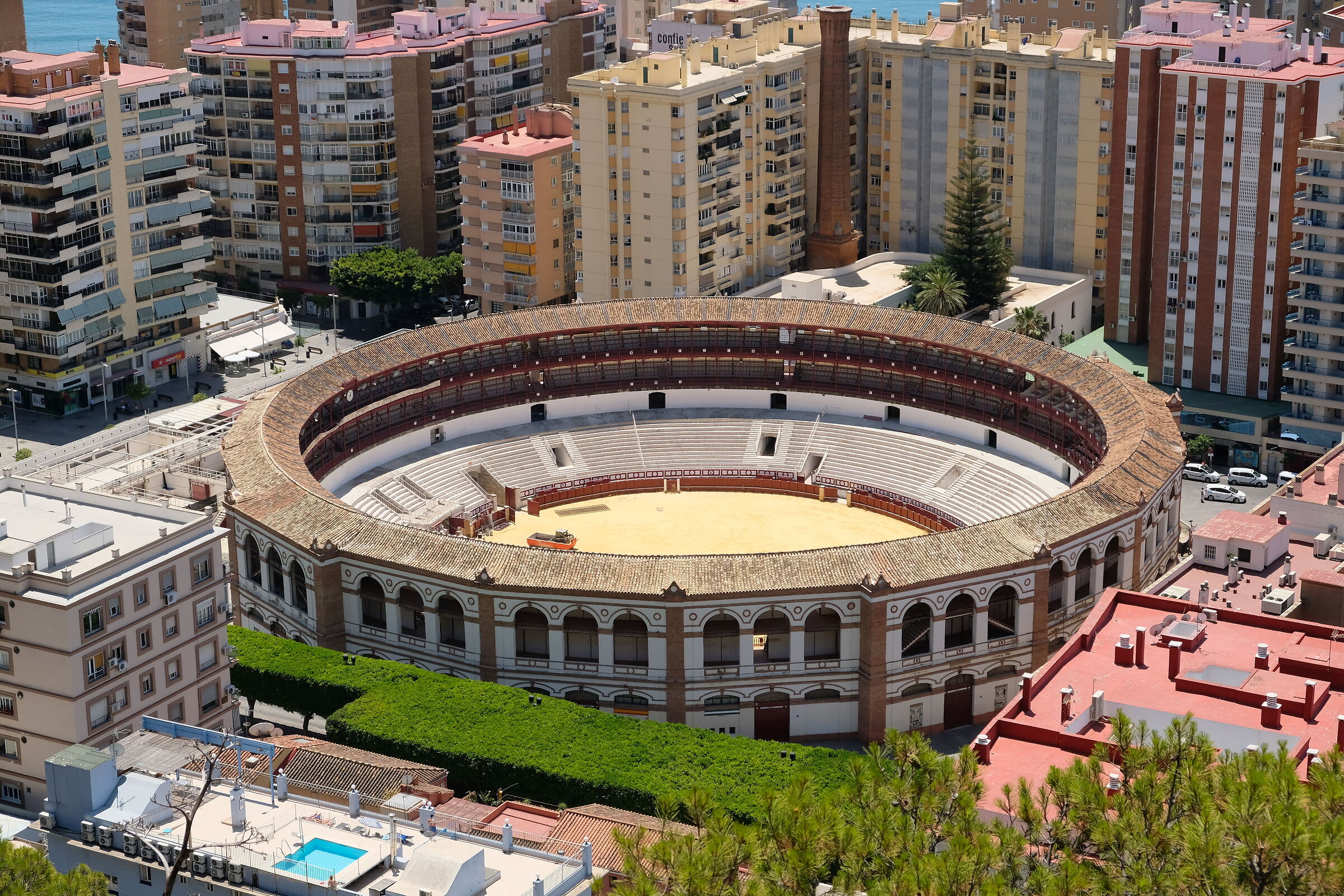Plaza de toros de la  Malagueta