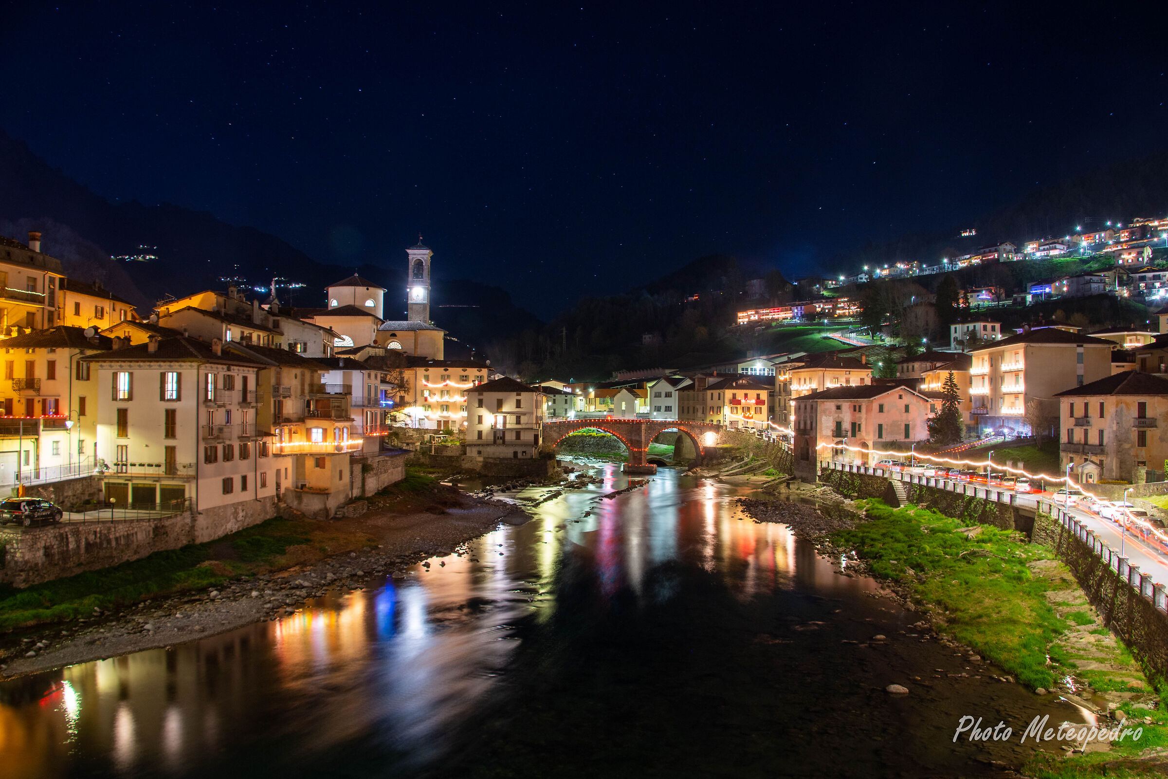 Night in San Giovanni Bianco
