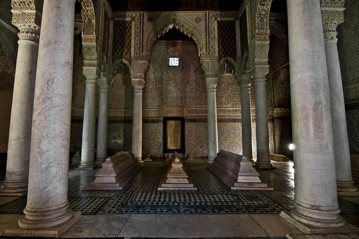 Room of the three niches in the Tombs of the Saadians