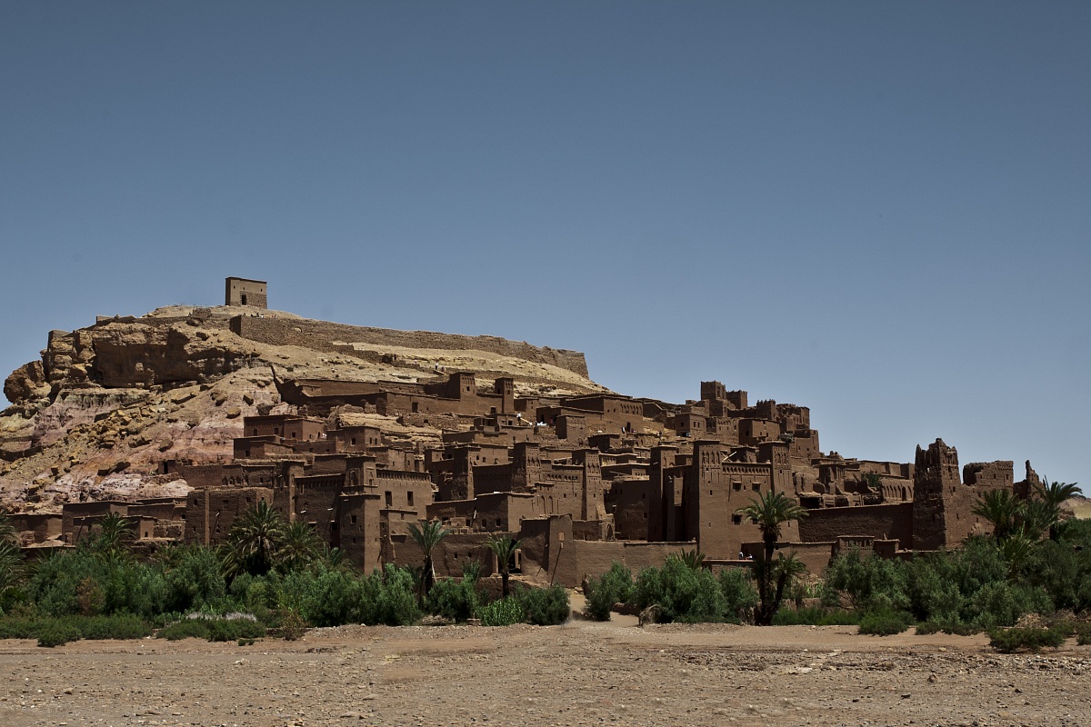 The fortress town of Ait Ben Haddoun