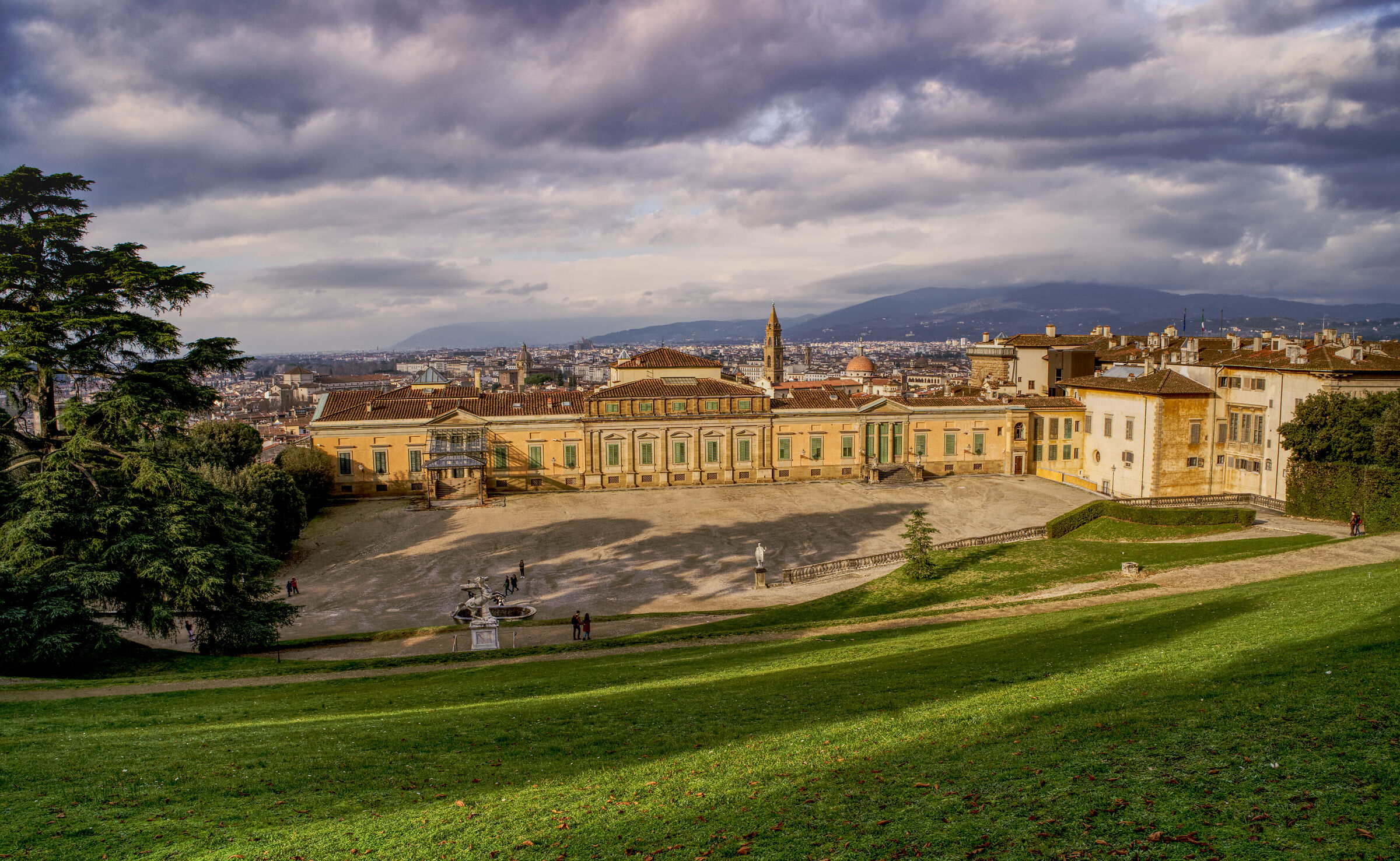 Panoramica dal Giardino di Boboli