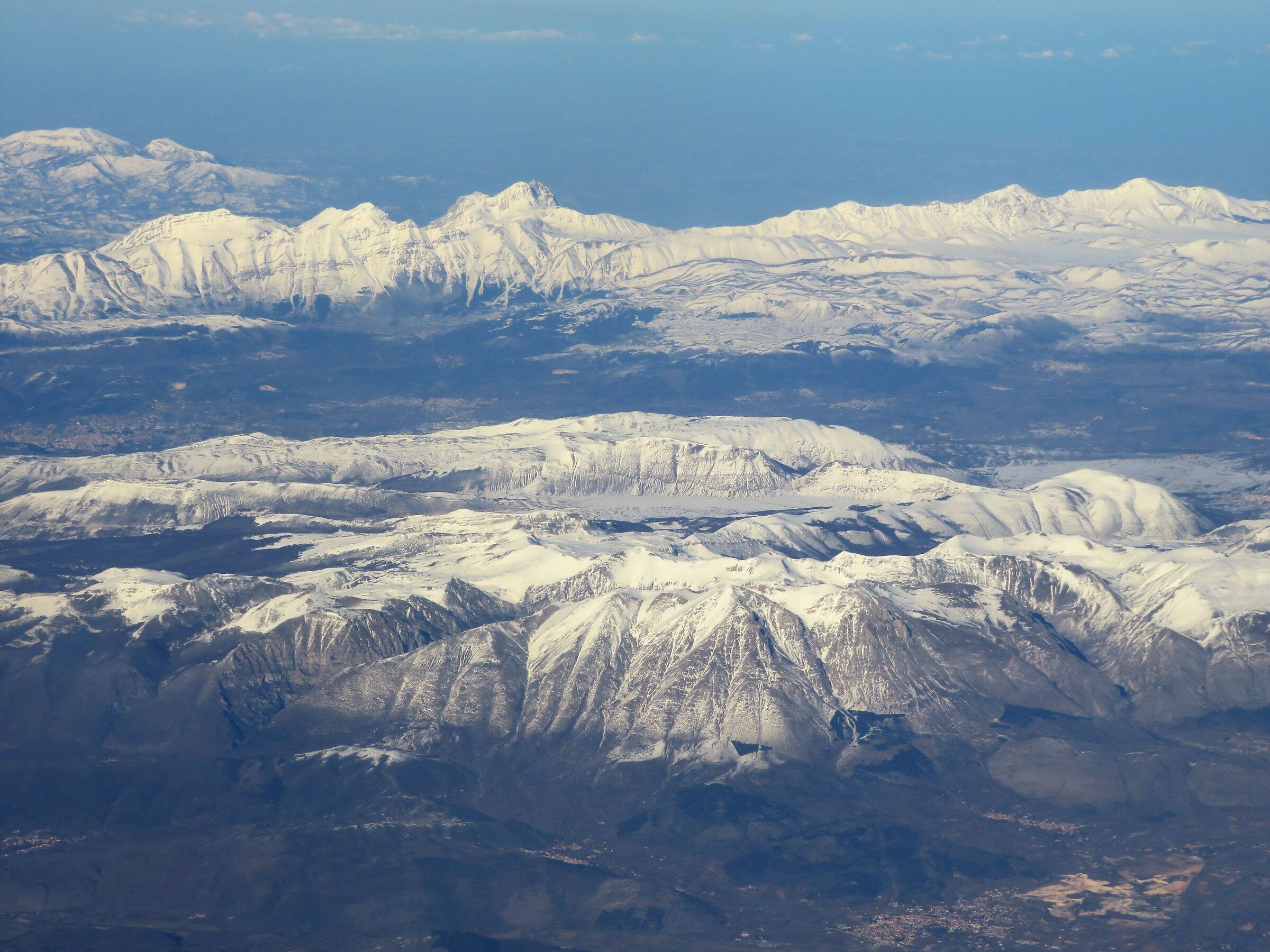 ...Volando sopra gli Appennini...