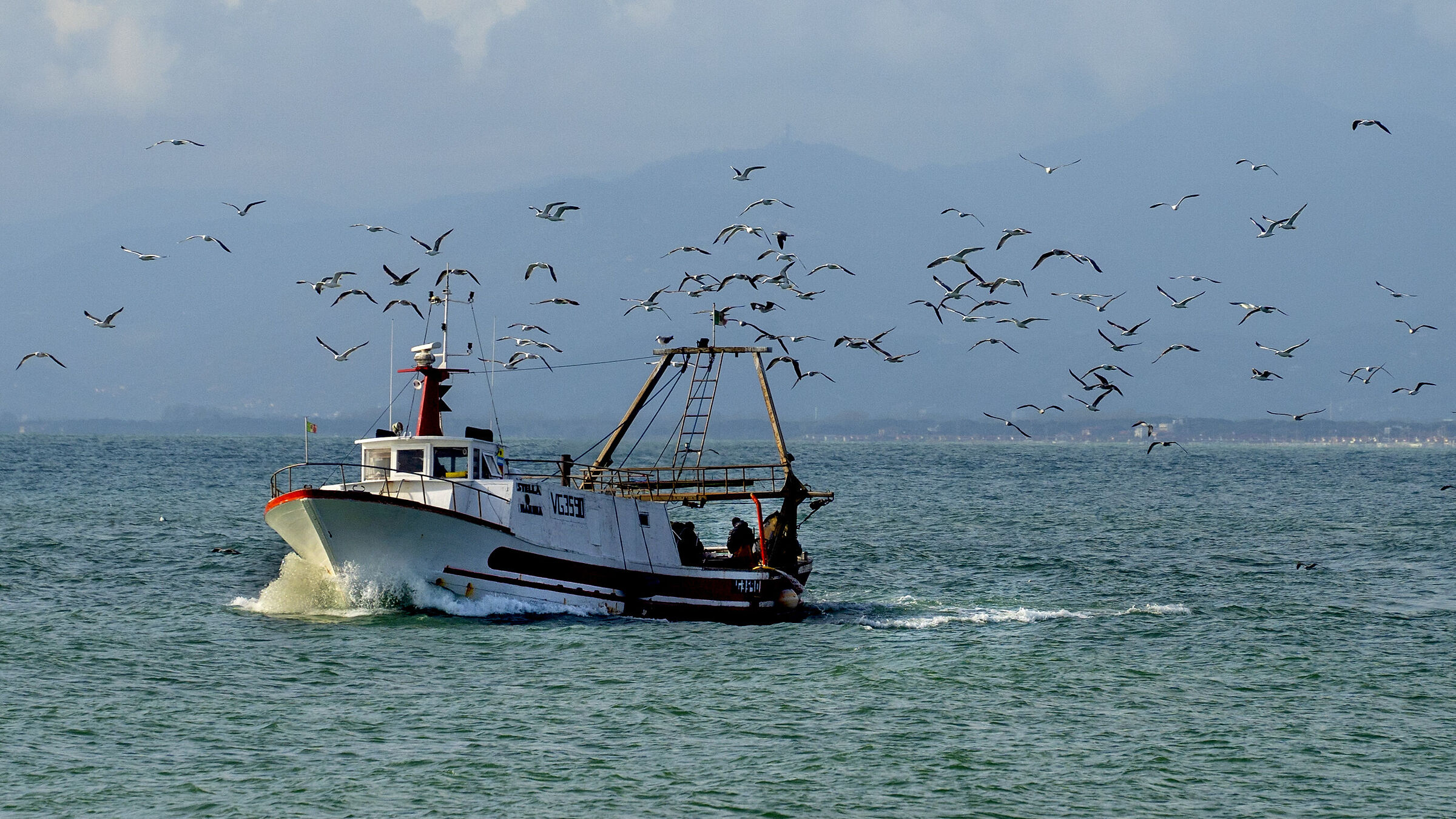 Il rientro dei pescatori