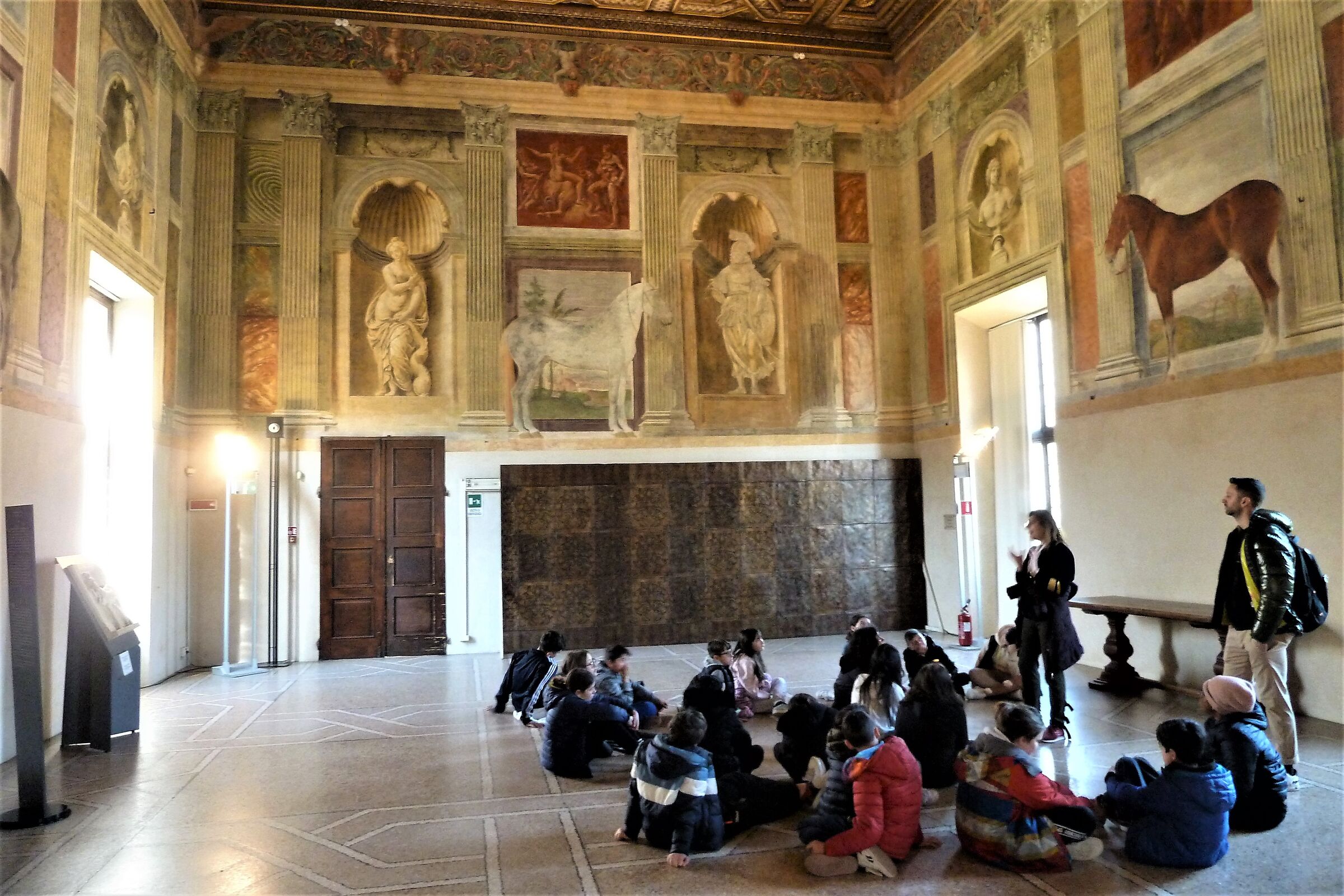 Lezione storico-artistica a Palazzo Te