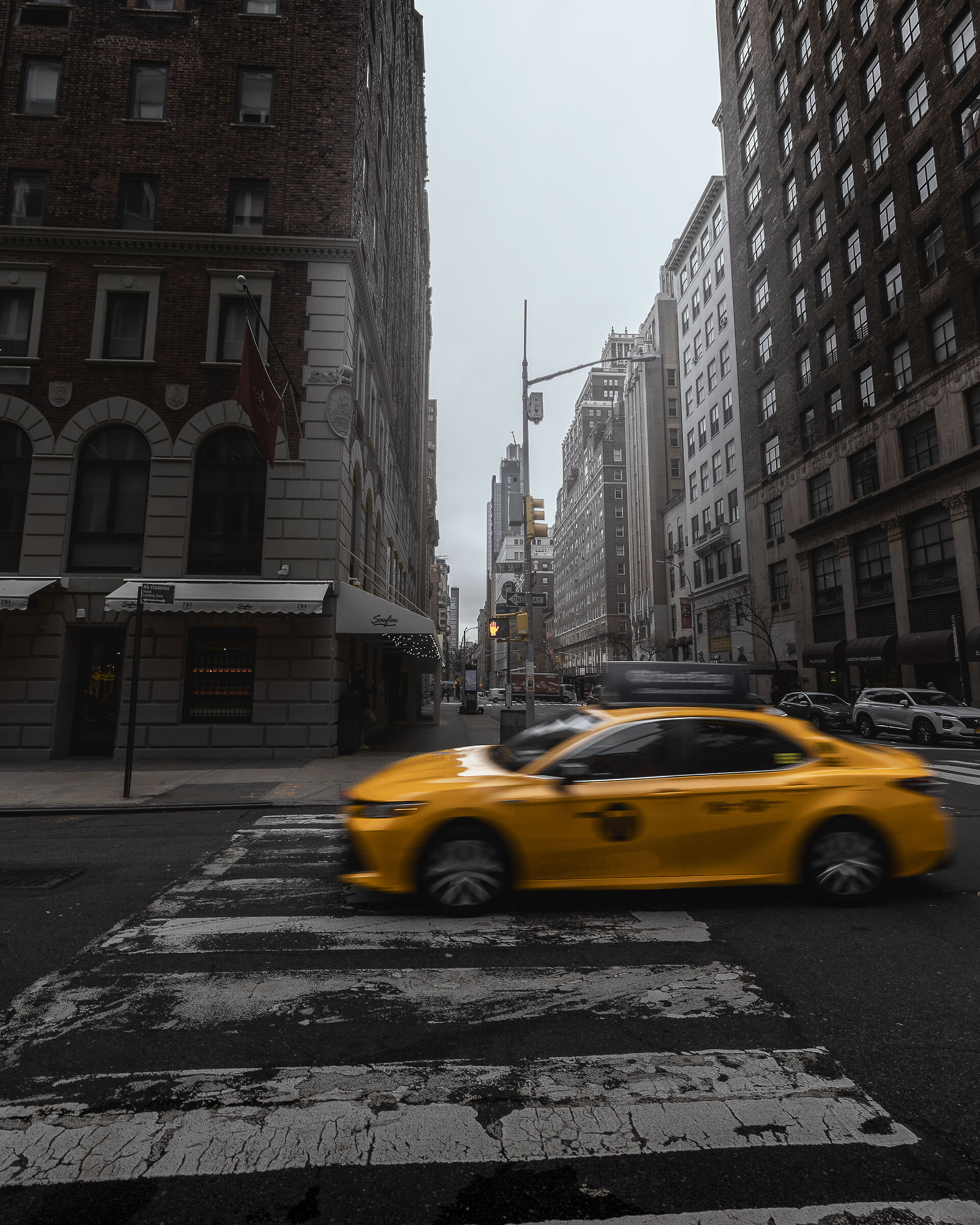Yellow Taxi in New York City