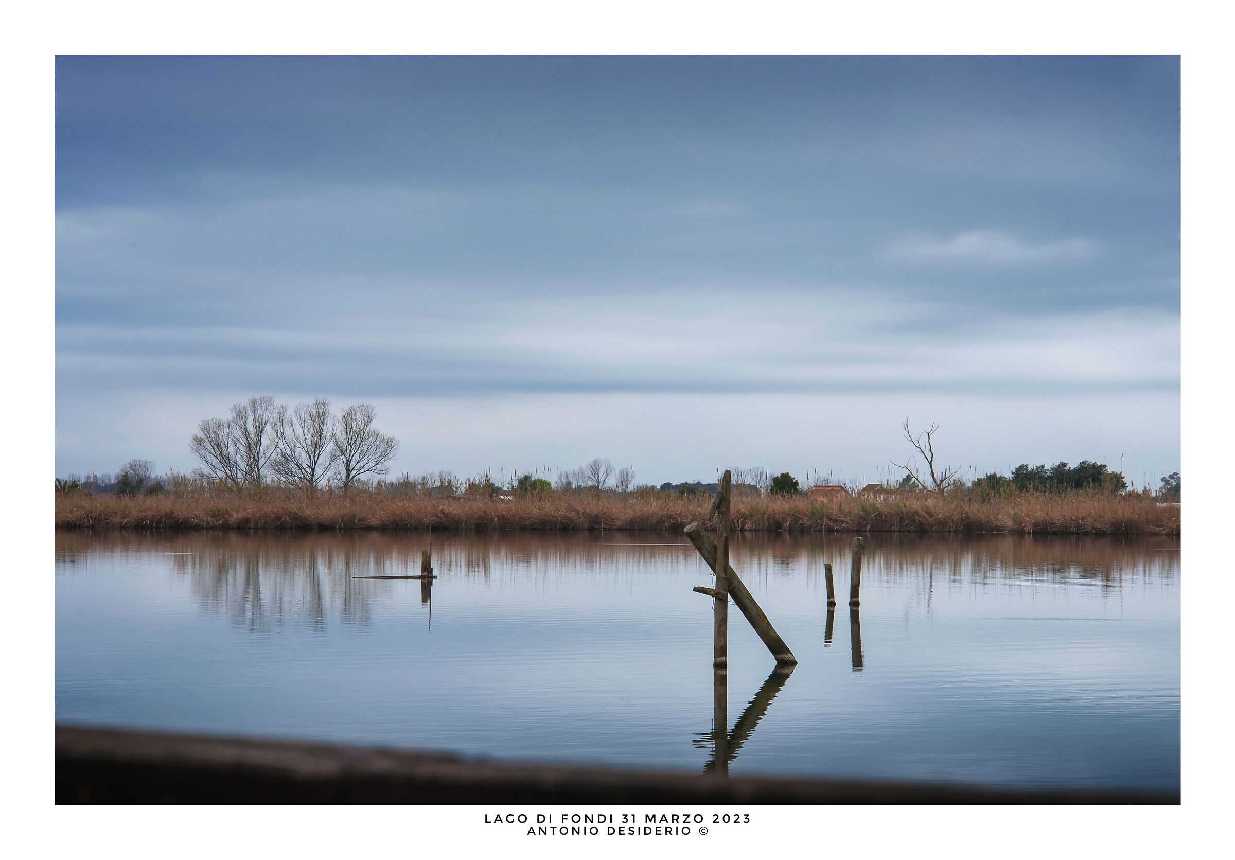 On a cold and cloudy morning....