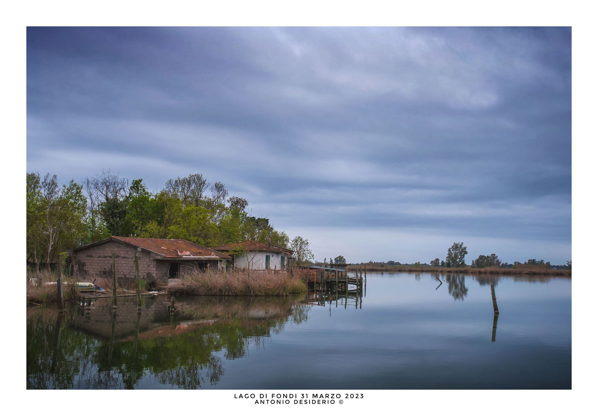 On a cold and cloudy morning....