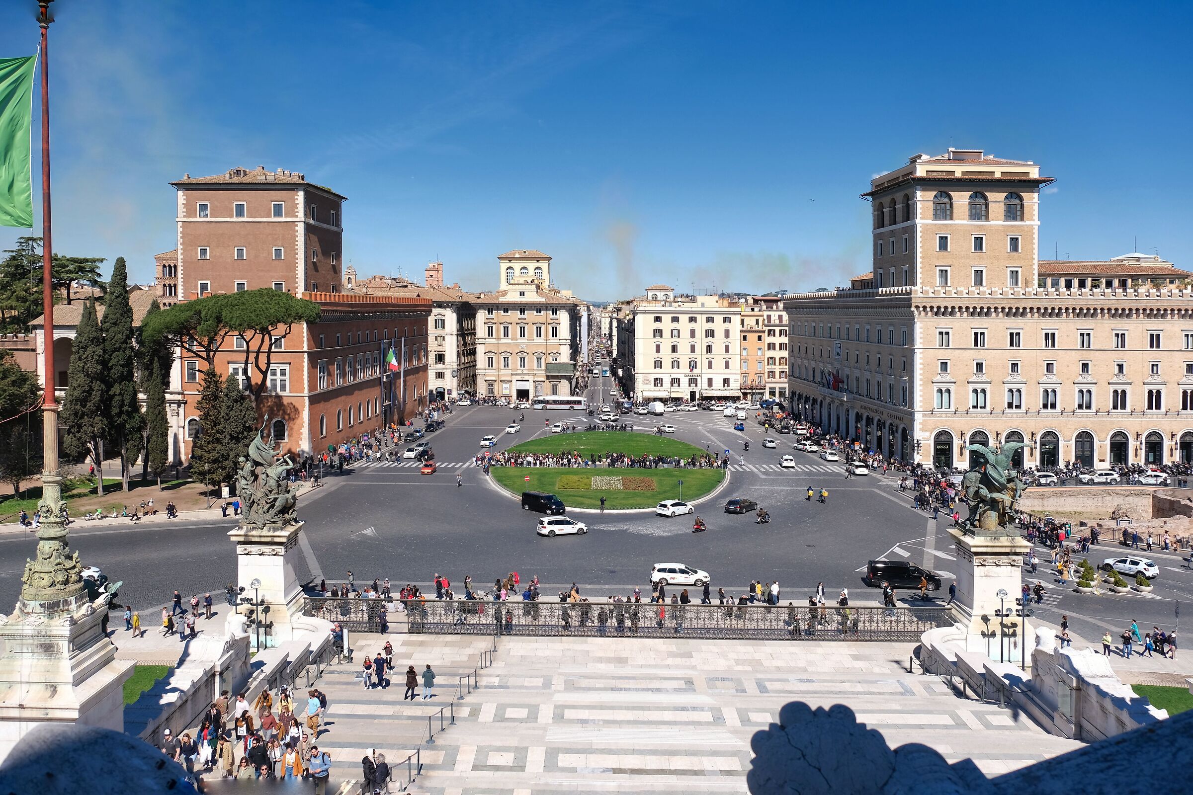 Piazza Venezia in Rome