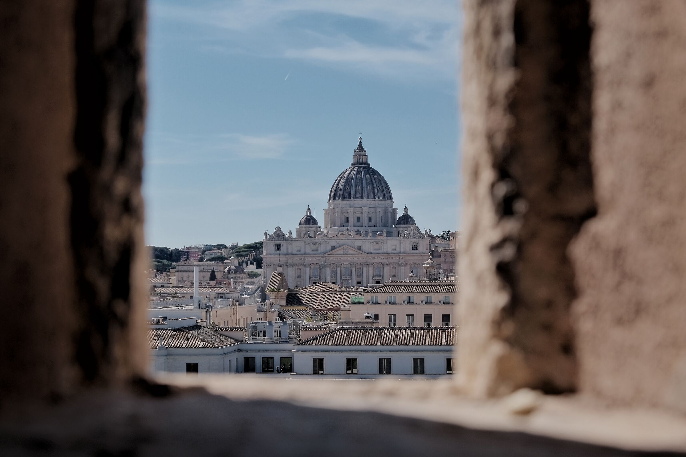 Glimpse of St. Peter's Basilica