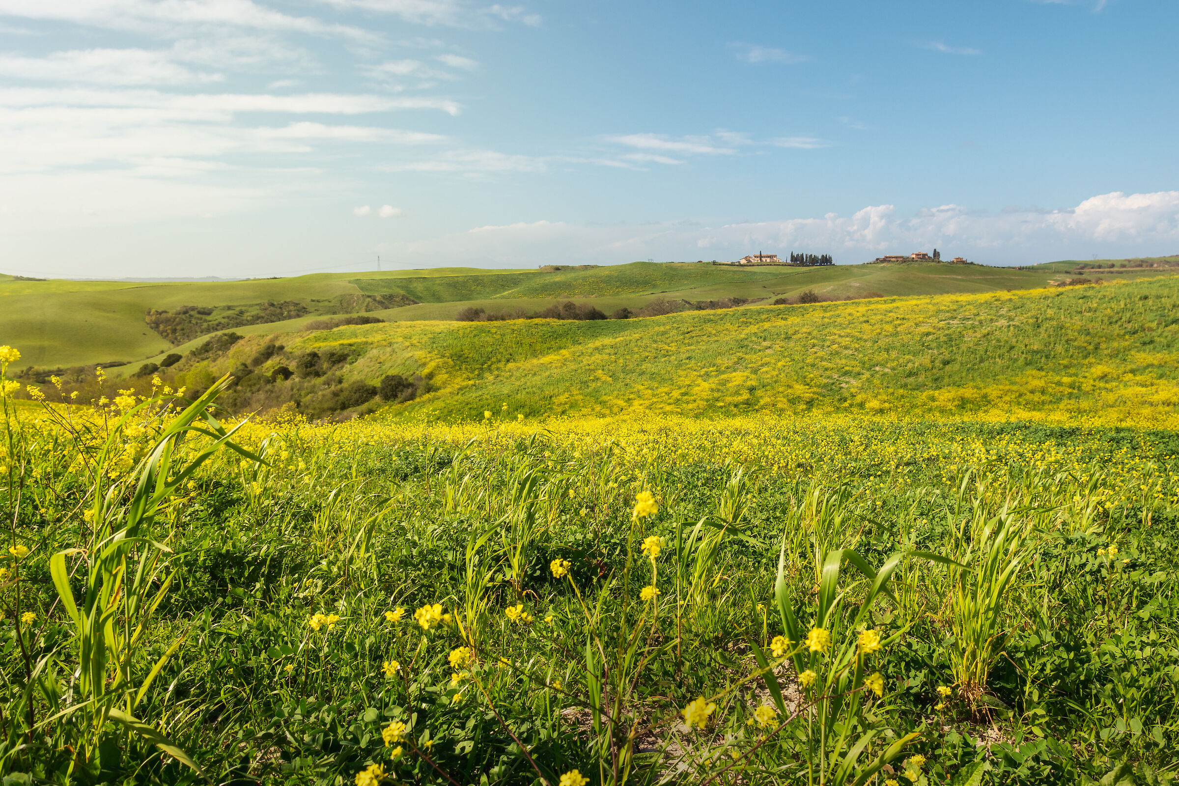 The sky of Volterra