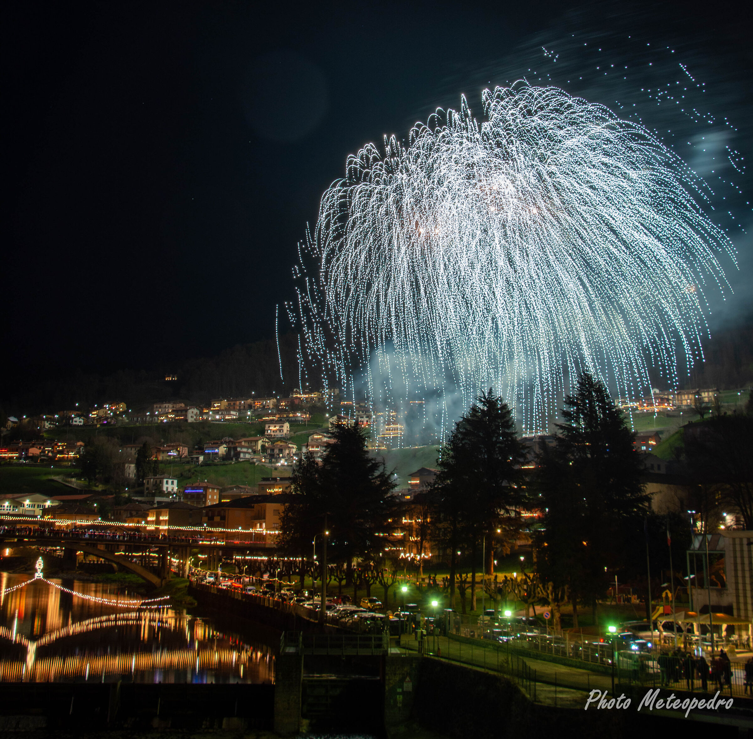 fireworks display