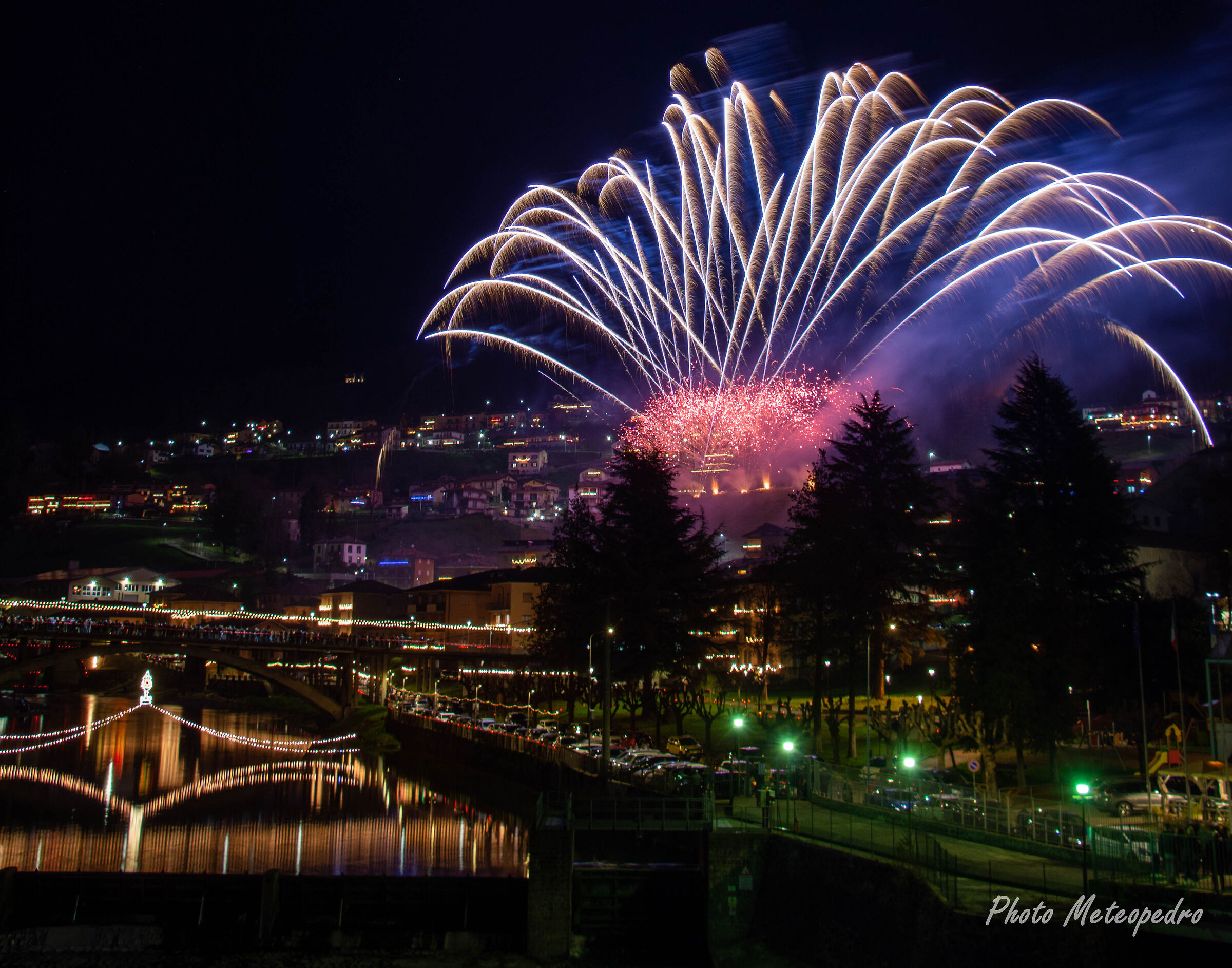 fireworks display