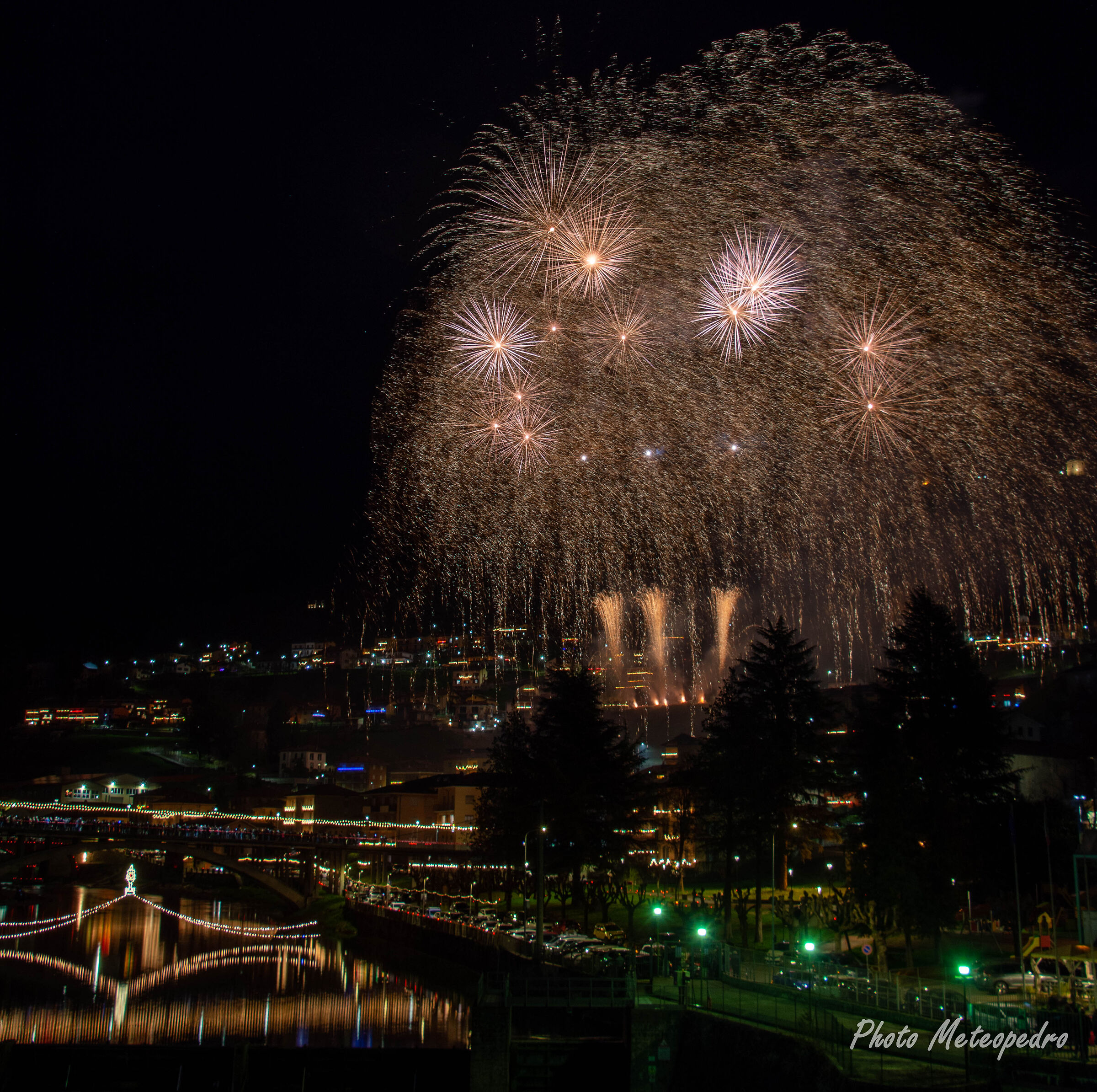fireworks display