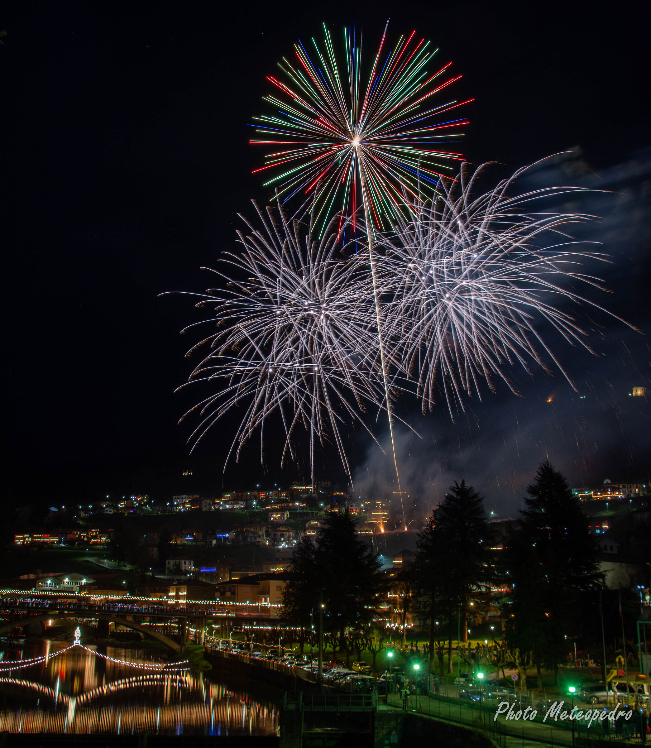 fireworks display