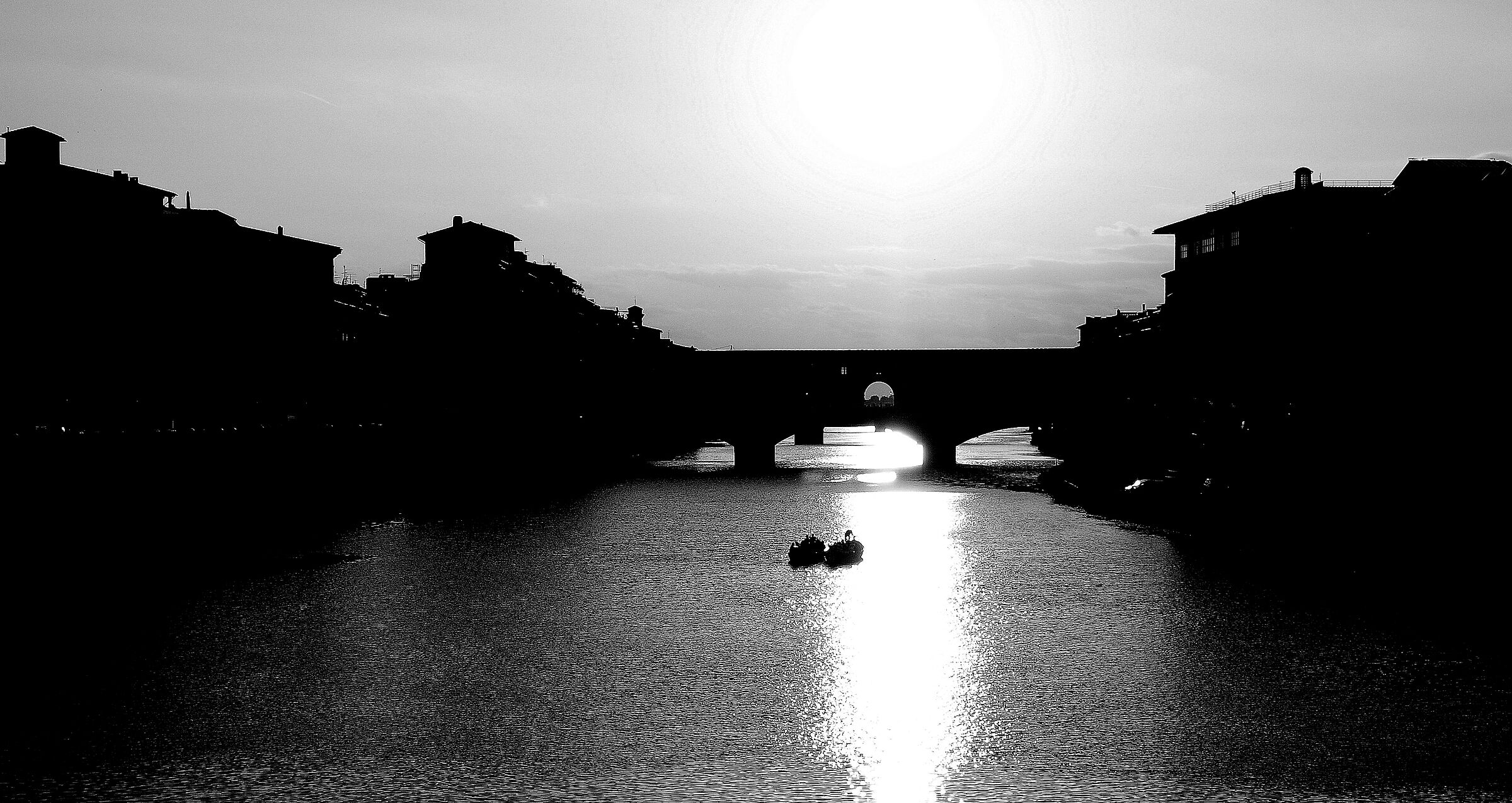 Sunset on Ponte Vecchio