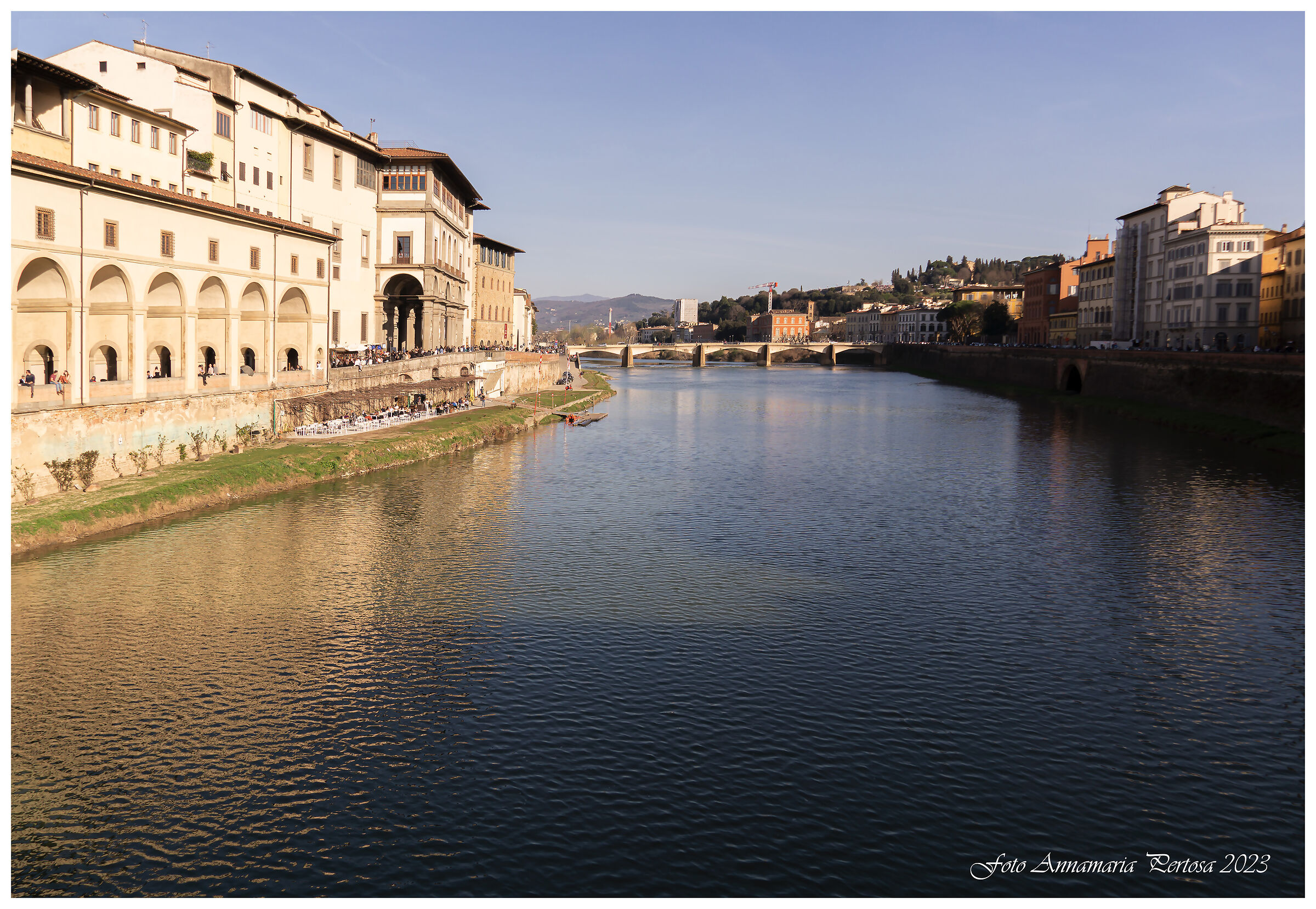 The Arno at Ponte Vecchio