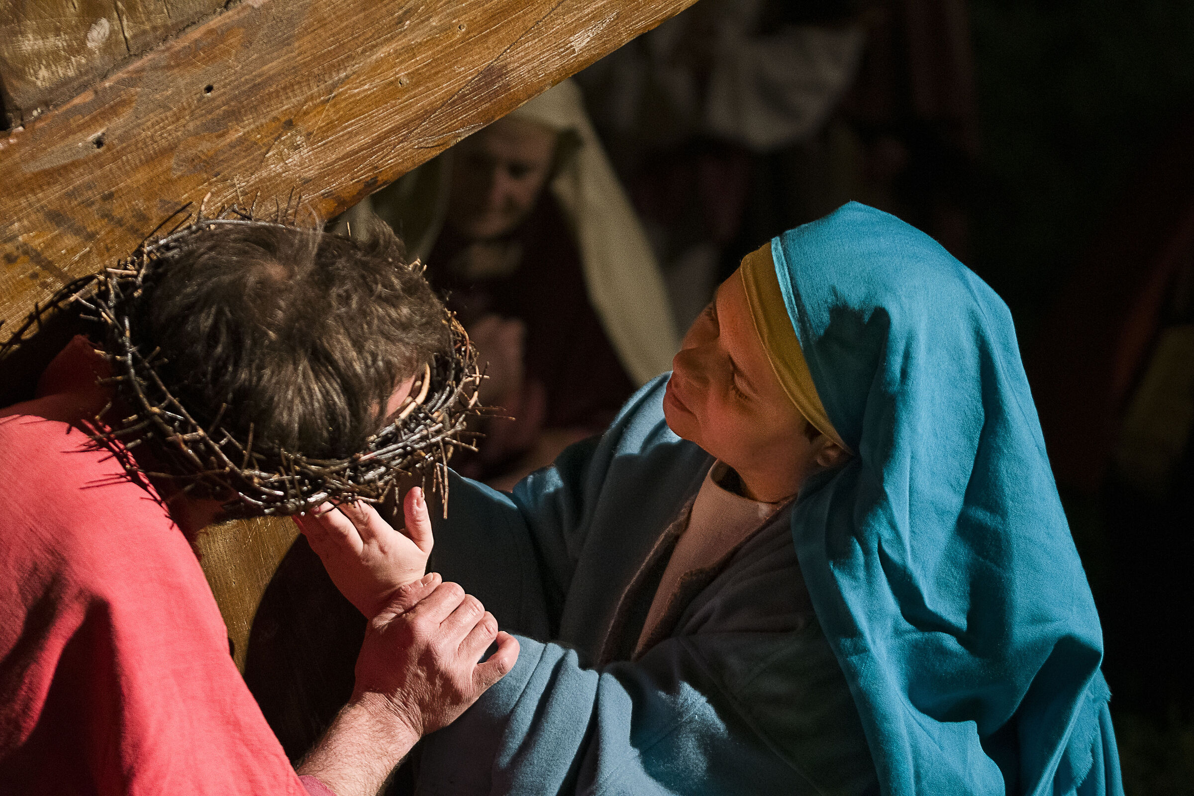 La Veronica asciuga il volto di Gesù